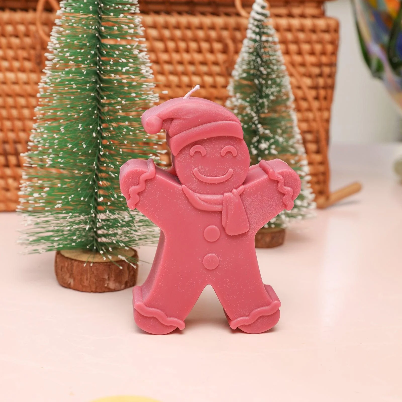 The Gingerbread Baby Silicone Candle Mold - Image 4