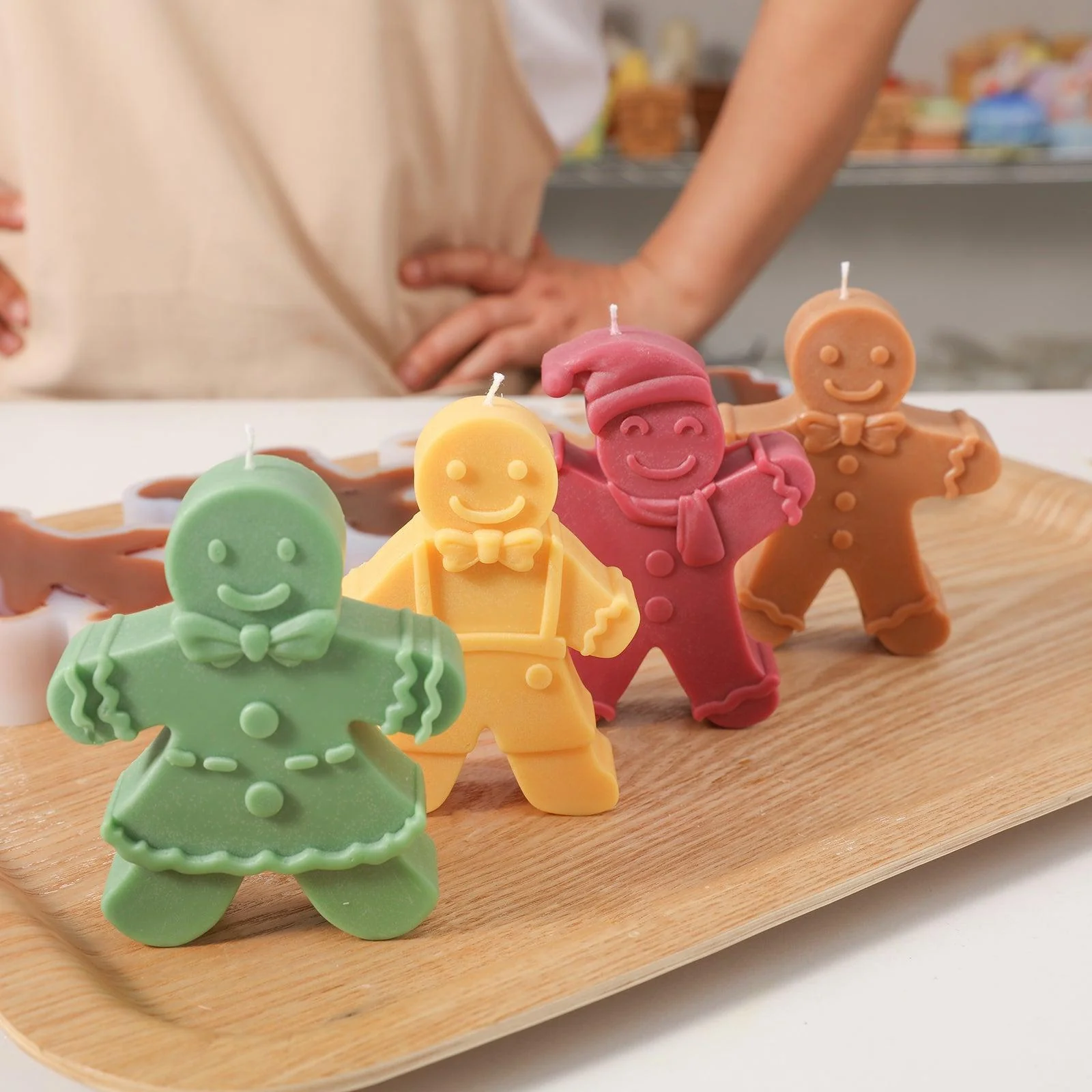 The Gingerbread Mama Silicone Candle Mold - Image 6