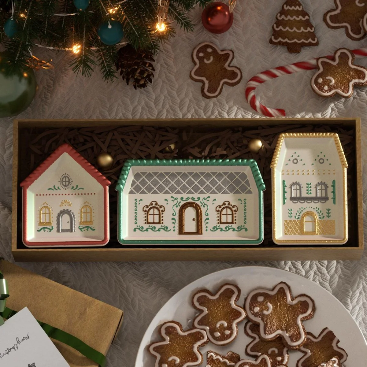Gingerbread Cottage Tray Silicone Mold Collection - Image 7