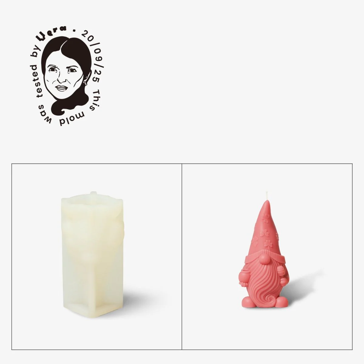 Gently Used Gnome Parade Candle Silicone Molds Collection - Image 11