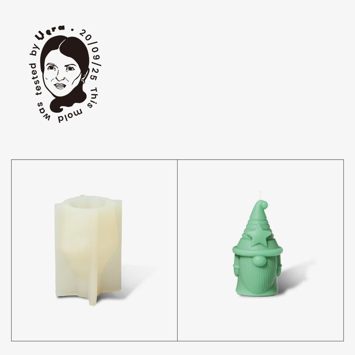 Gently Used Gnome Parade Candle Silicone Molds Collection - Image 6
