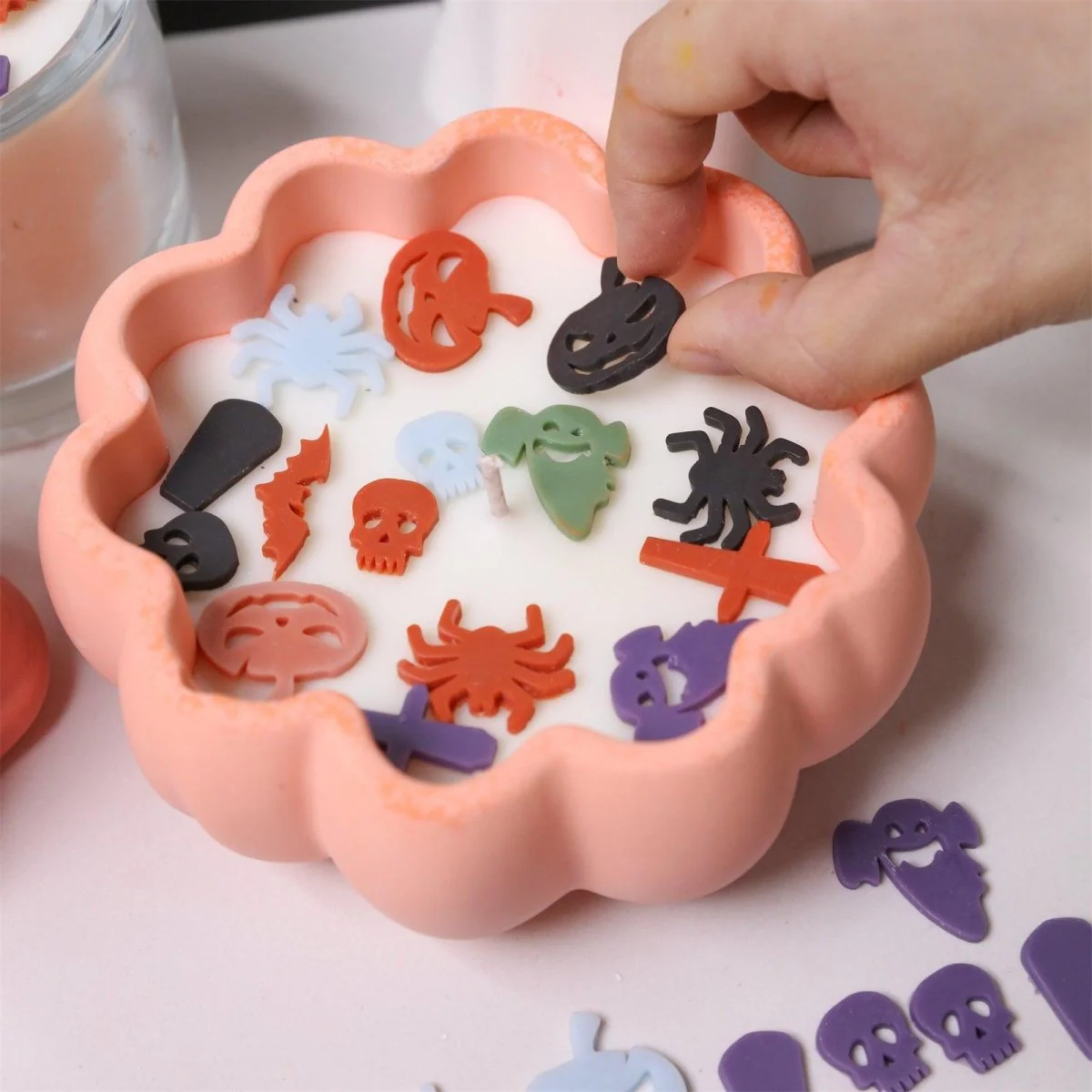 Boo-tiful Halloween Wax Embeds Silicone Mold - Image 6