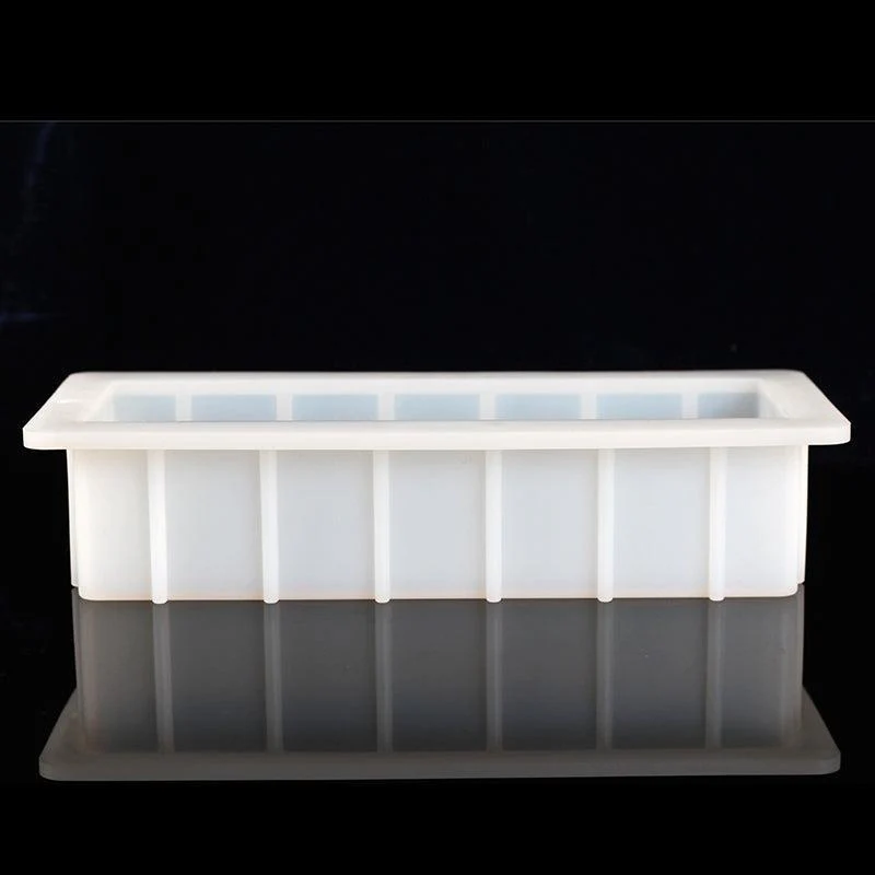 Handmade Soap Making Tools Loaf Silicone Mold with Cutter - Image 4