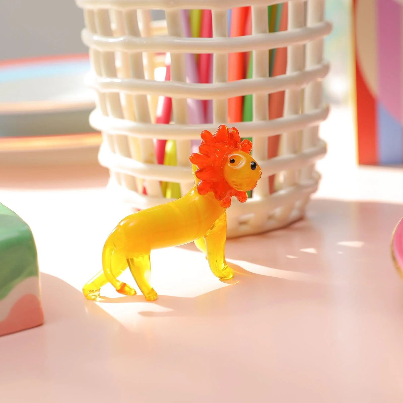 Lion Glass Ornament - Image 6