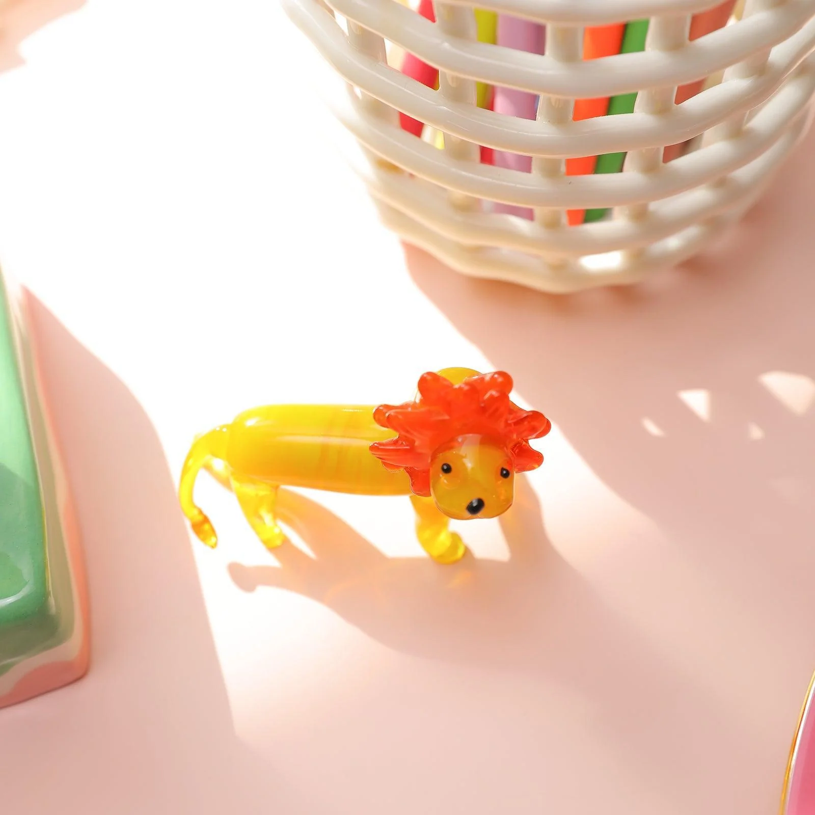 Lion Glass Ornament - Image 7