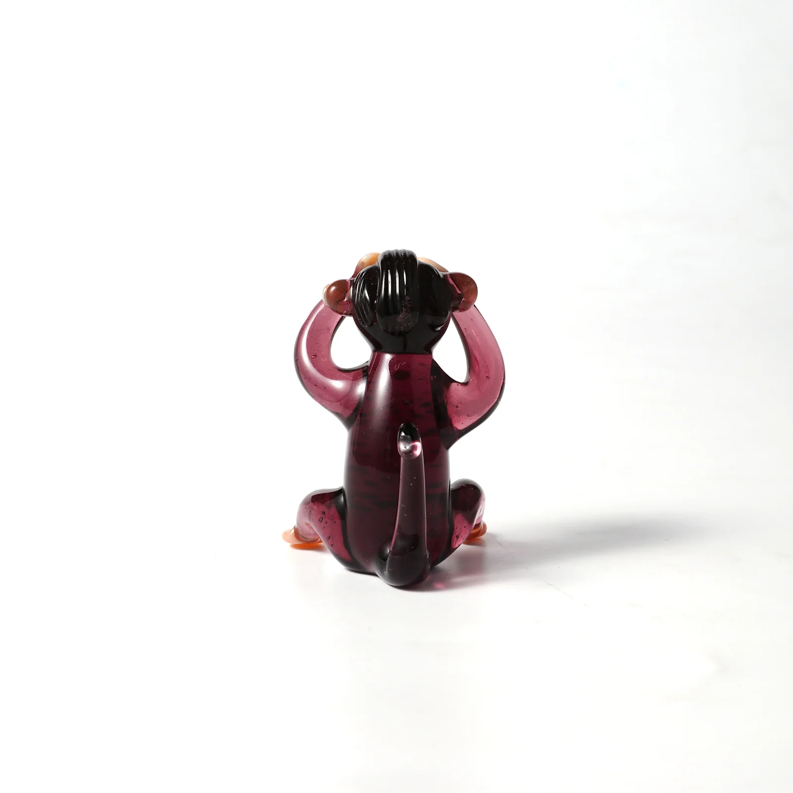 Monkey Glass Ornament - Image 3