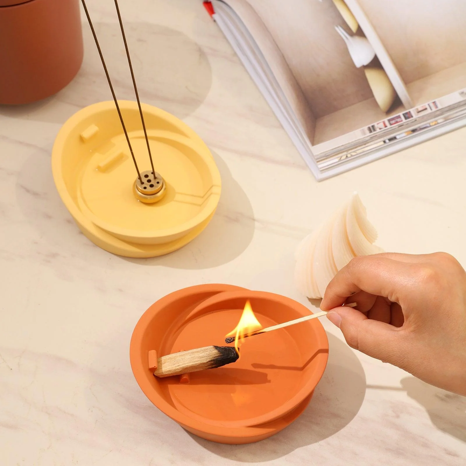Sail-Shape Incense Holder Silicone Mold - Image 4