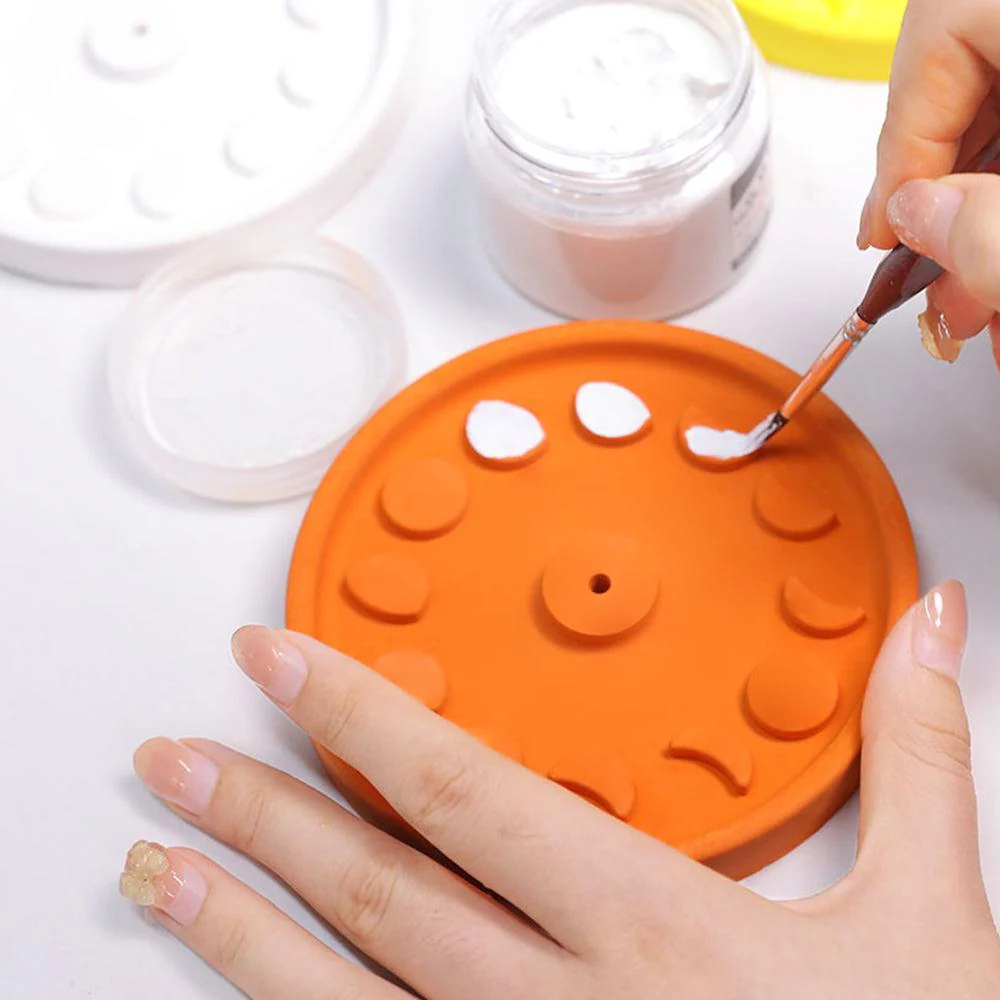 Sun and Moon Concrete Incense Holder Silicone Mold - Image 5