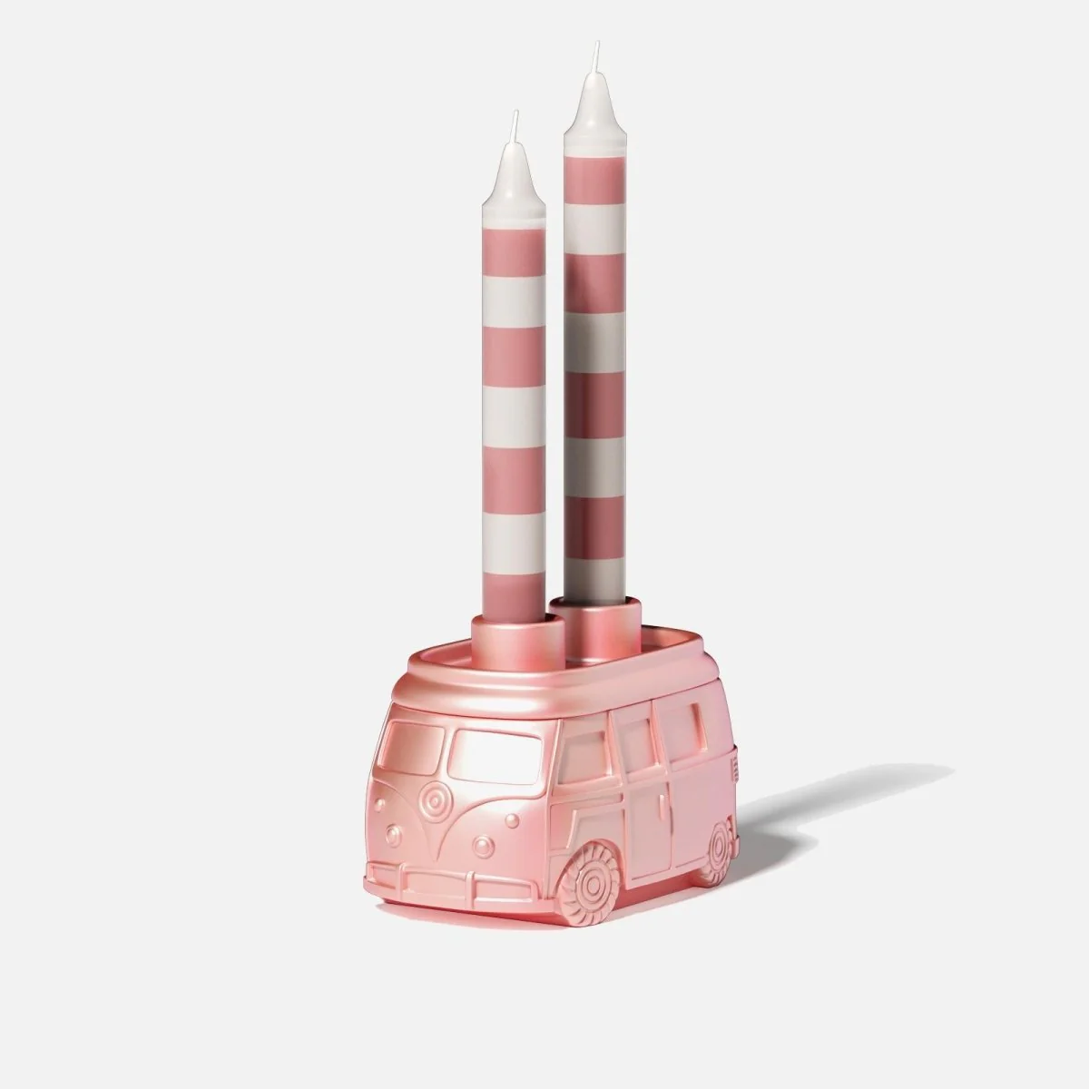 Kombi Vintage Camper Van Multi-Functional Candle Holder & Jar Silicone Mold