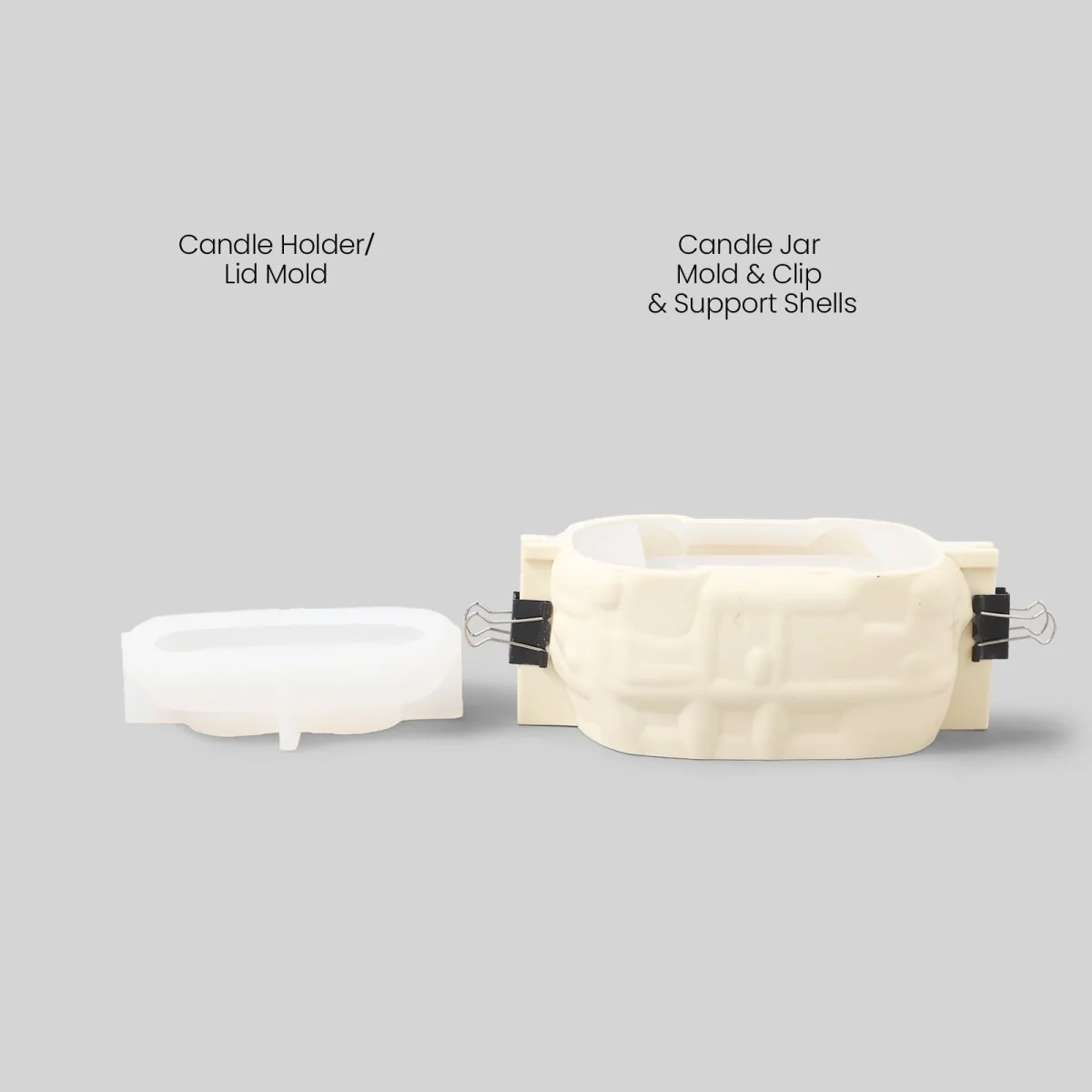 Kombi Vintage Camper Van Multi-Functional Candle Holder & Jar Silicone Mold - Image 10