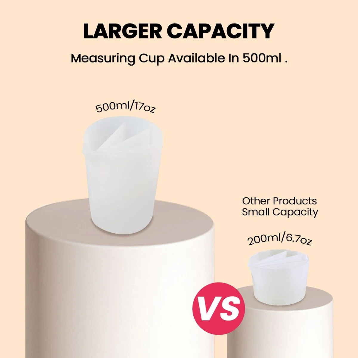 Quad-Channel Silicone Non-Stick Split Pouring Cup - Image 2