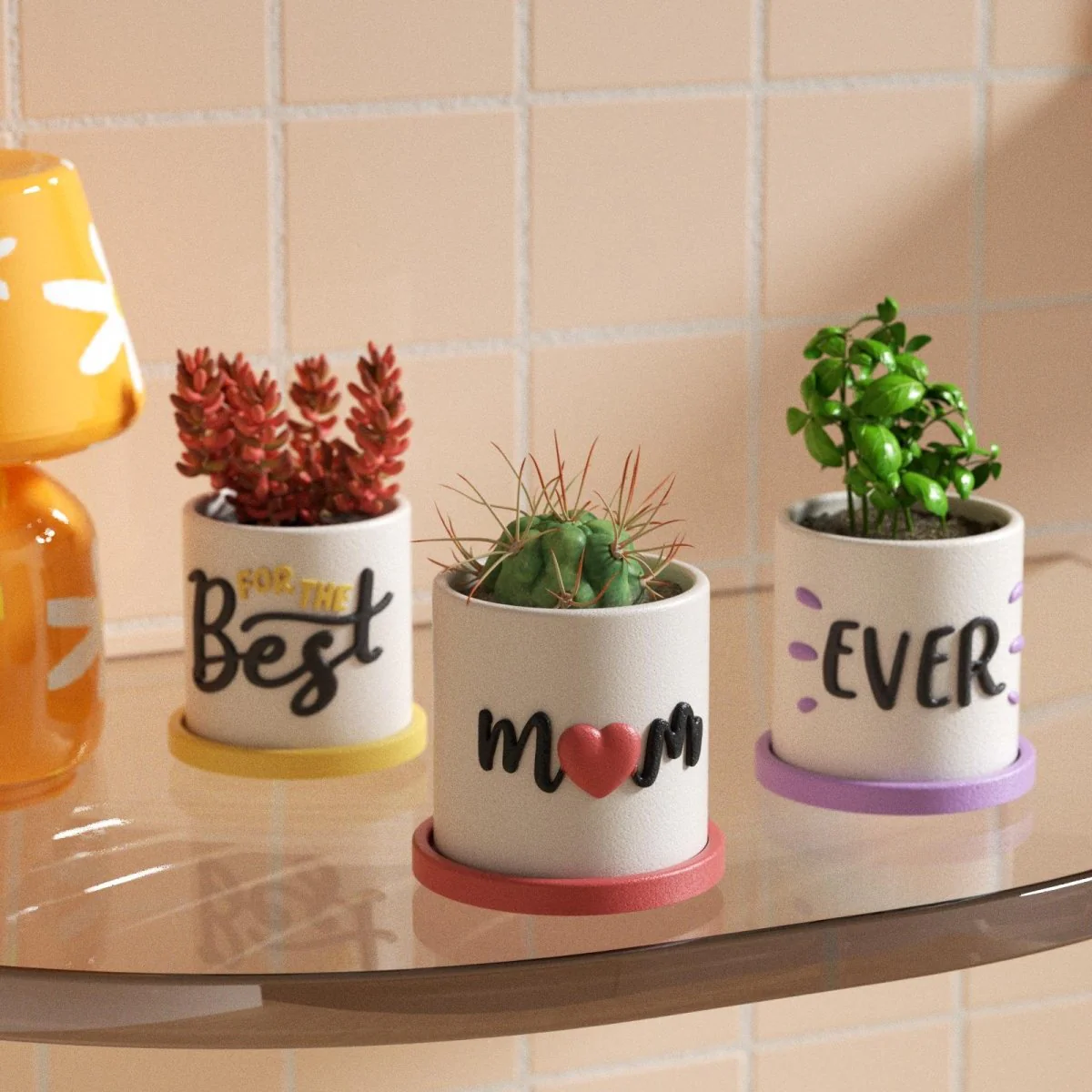 Let Love Grow - Blooming Love for Mom Plant Pot & Tray Silicone Mold Collection - Image 8