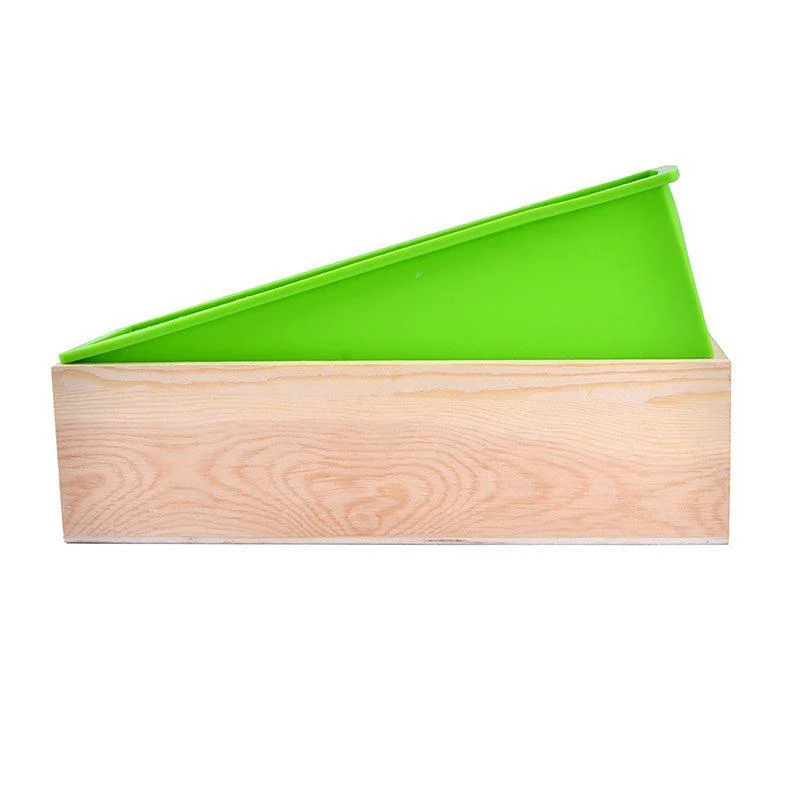 Dual Soap Silicone Loaf Molds with Stainless Cutters Soap Making Tool Set - Image 5