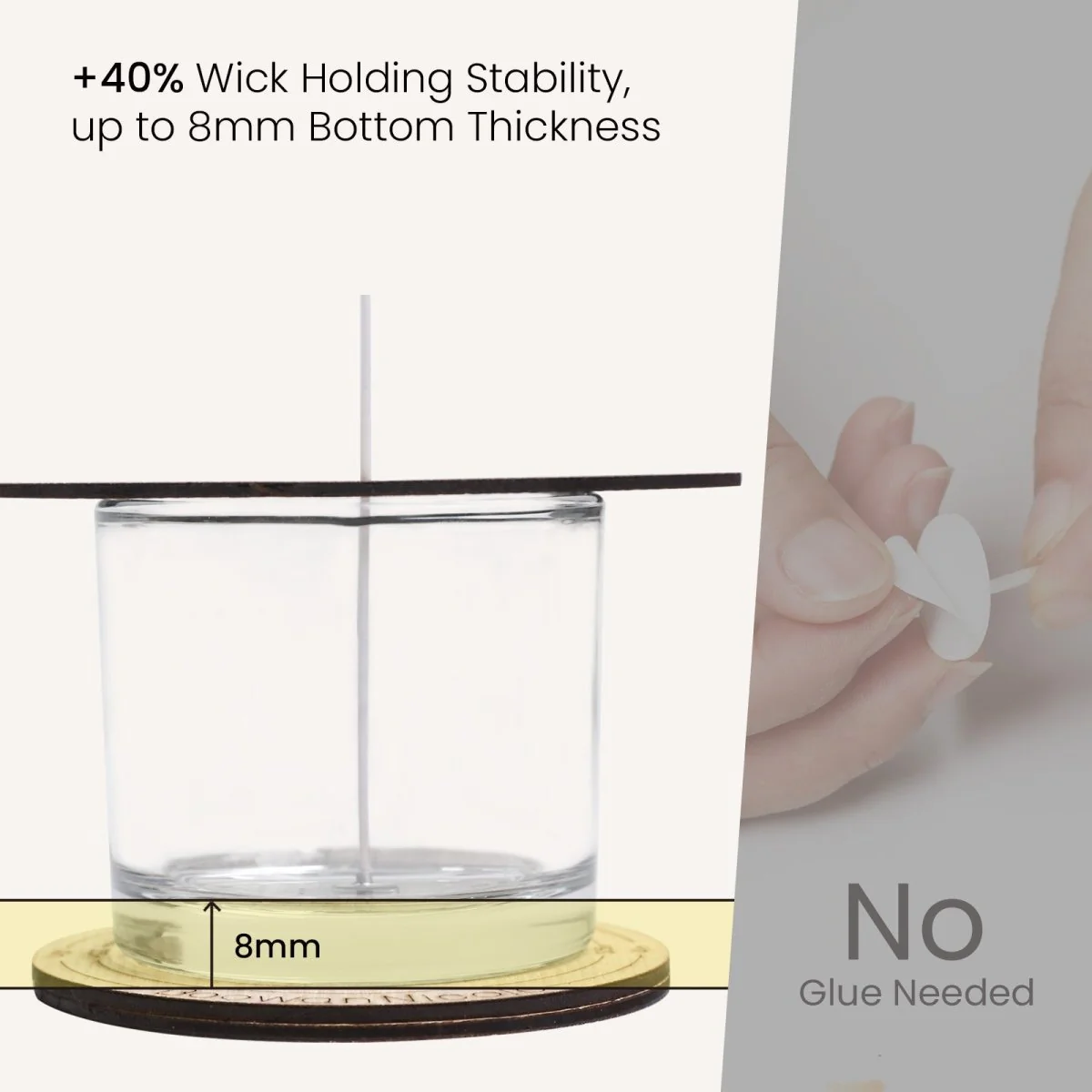 Quick Magnetic Candle Wick Centering Setter Tool - Image 4