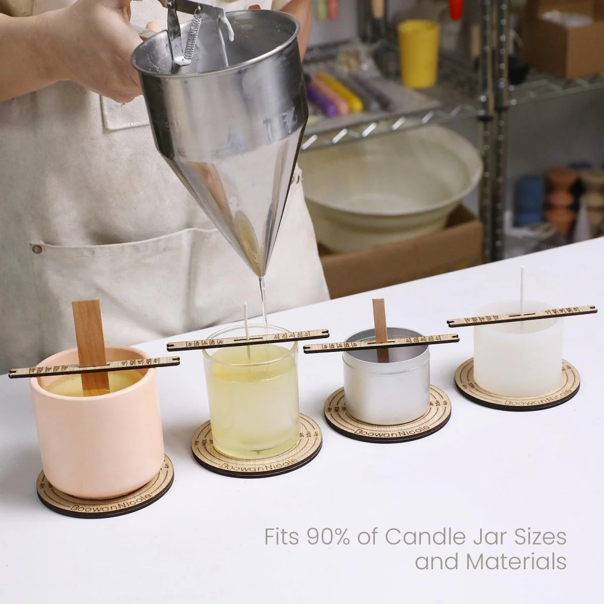 Quick Magnetic Candle Wick Centering Setter Tool - Image 6