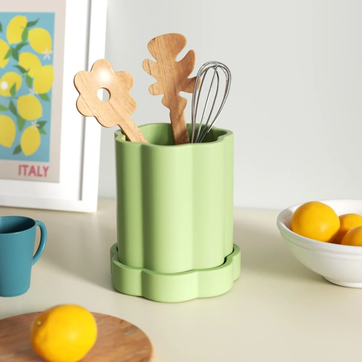 Max Floral Column Storage Jar Silicone Mold - Image 4