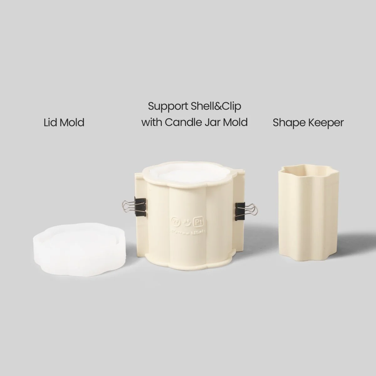Medium Floral Column Storage Jar Silicone Mold - Image 10