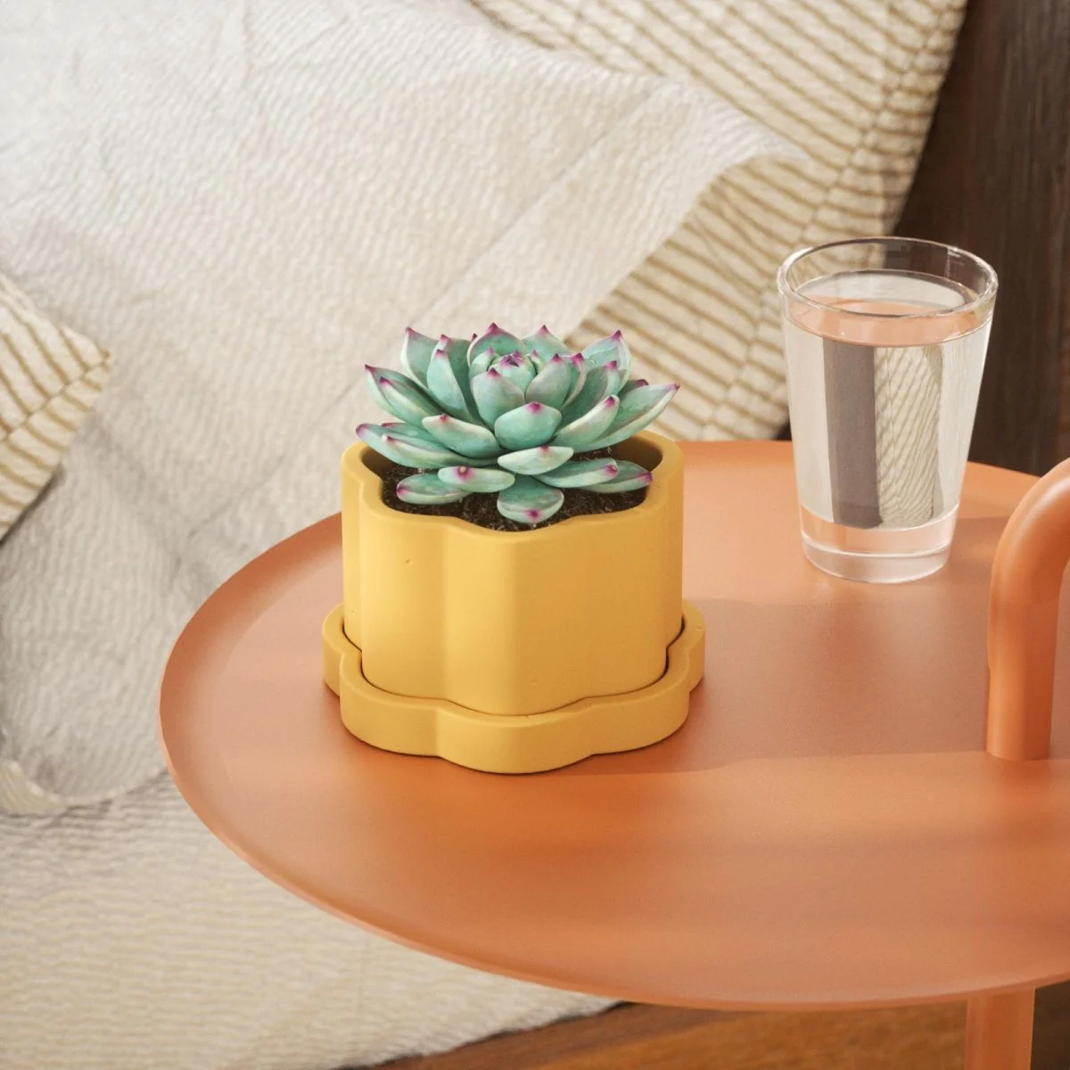 Mini Floral Column Plant Pot Silicone Mold - Image 4