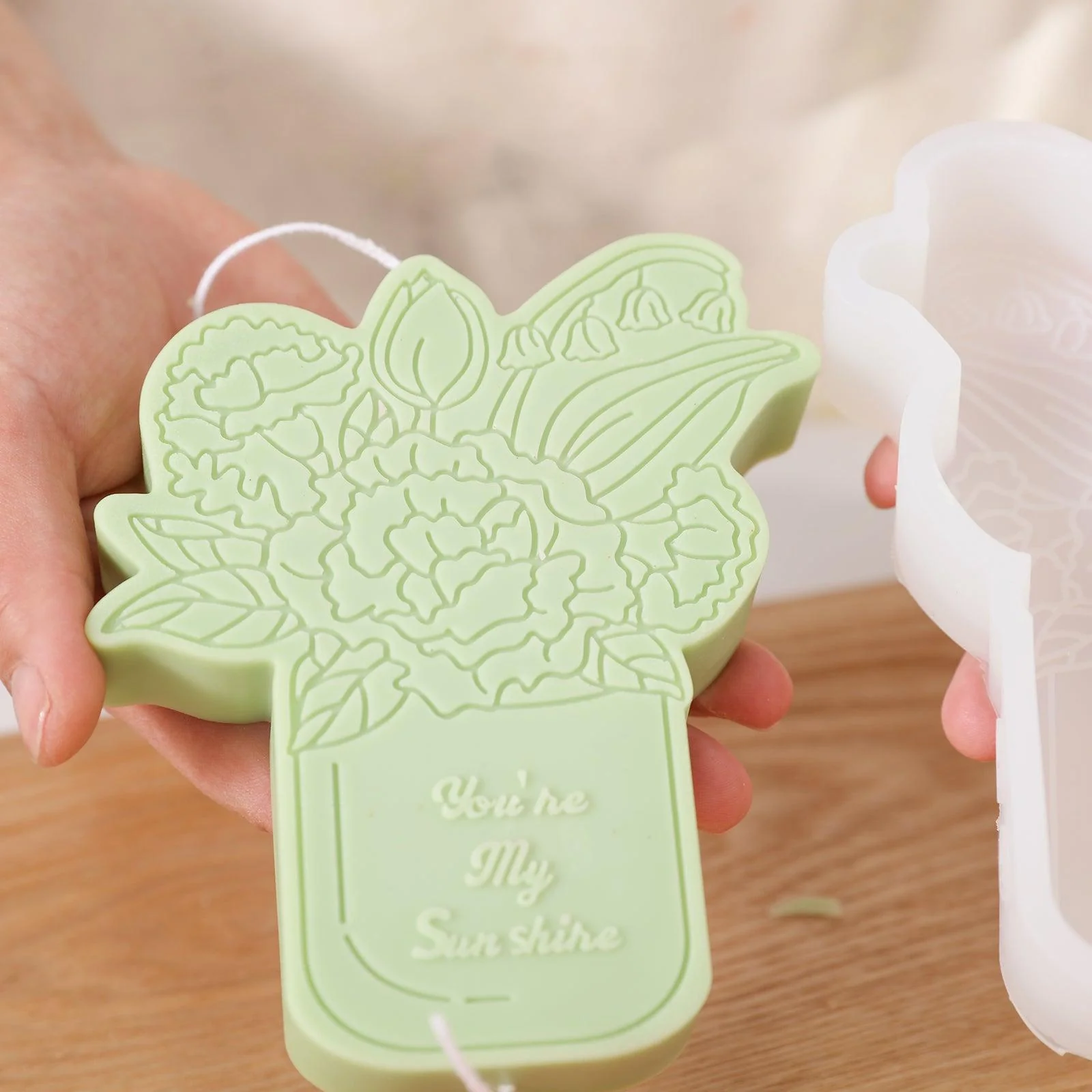 Mother's Day Vase Shaped Candle Mold -Ⅰ - Image 5