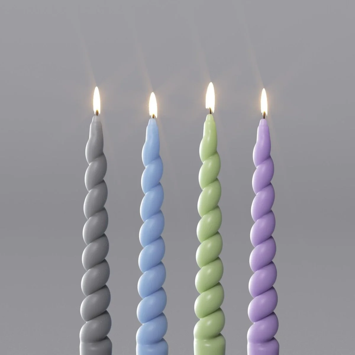 Multi-Cavity Twisted Taper Candle Silicone Mold – 4 Cavities - Image 11