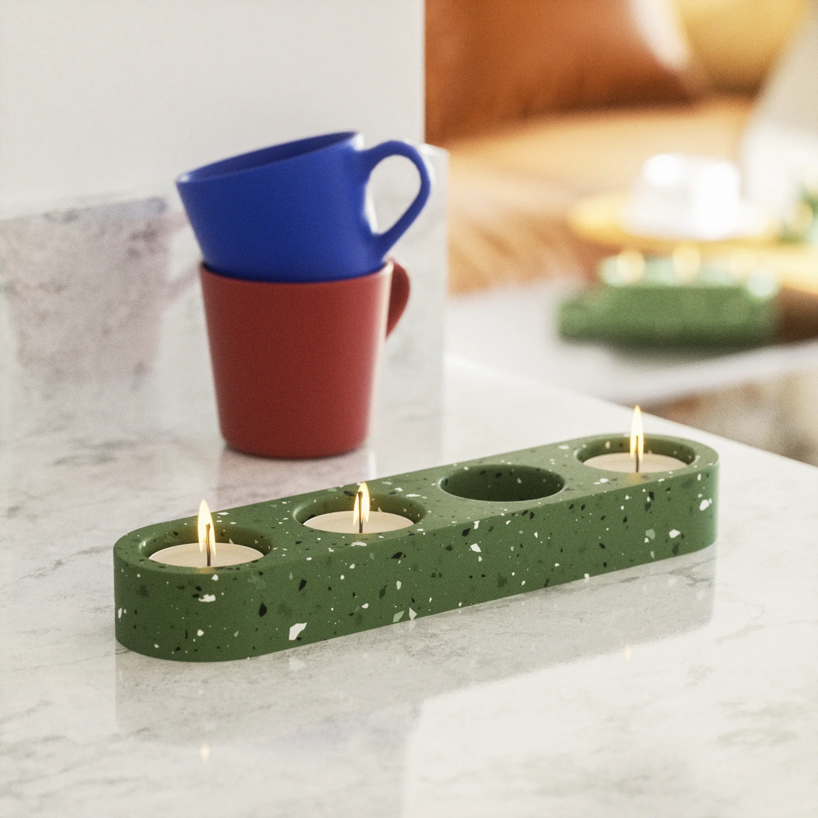 Multi-Cavity Tealight Candle Holder Combo Silicone Mold - Image 5