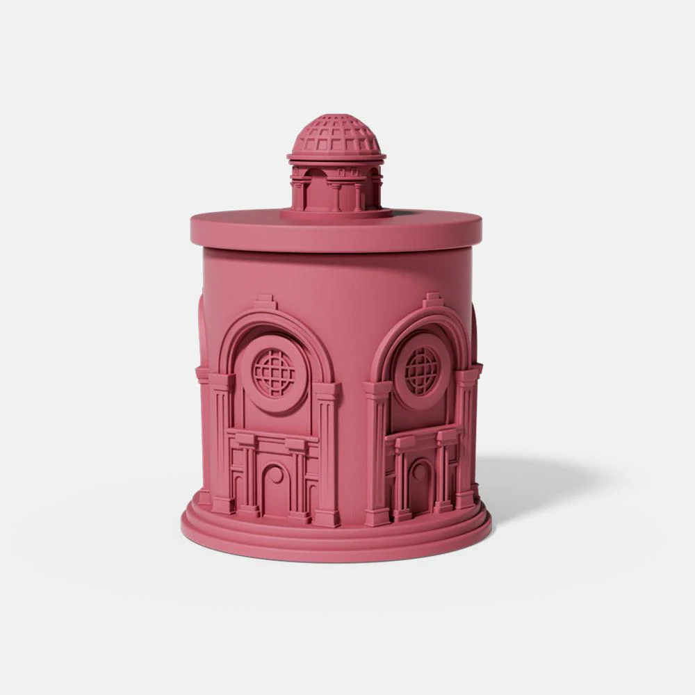 Architectural Style Candle Jar Silicone Mold