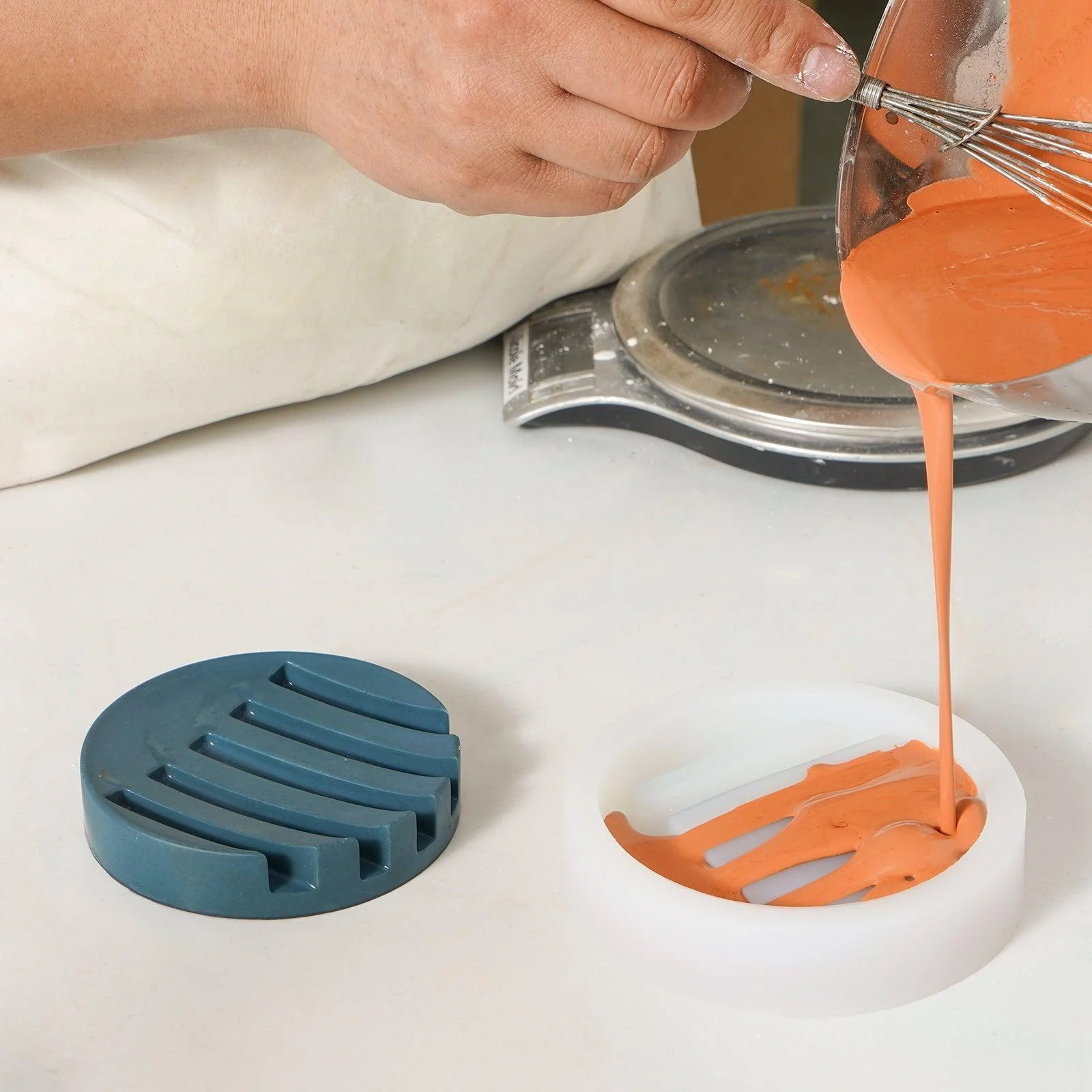 Concrete Soap Dish Silicone Mold - Image 2
