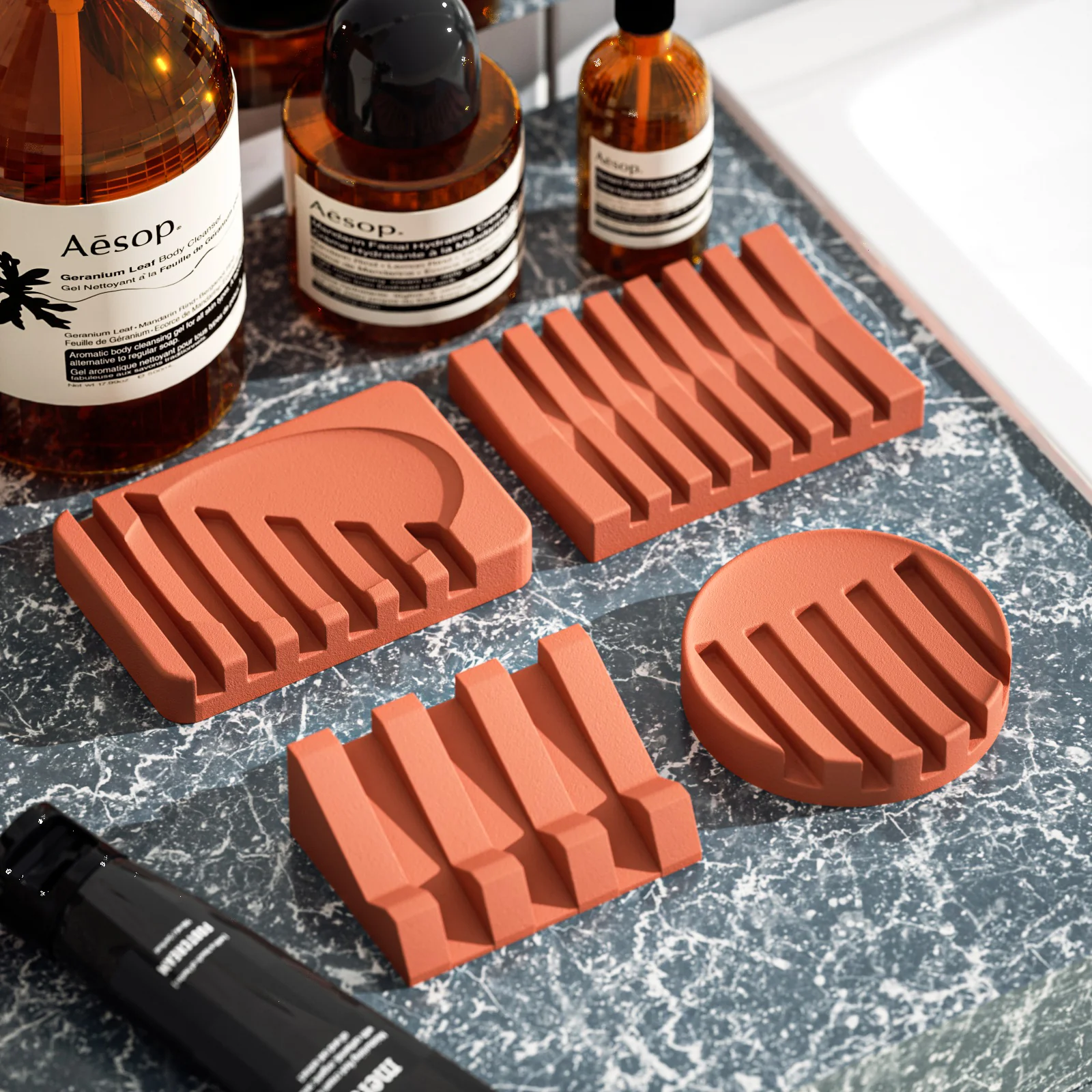 Concrete Soap Dish Silicone Mold - Image 7