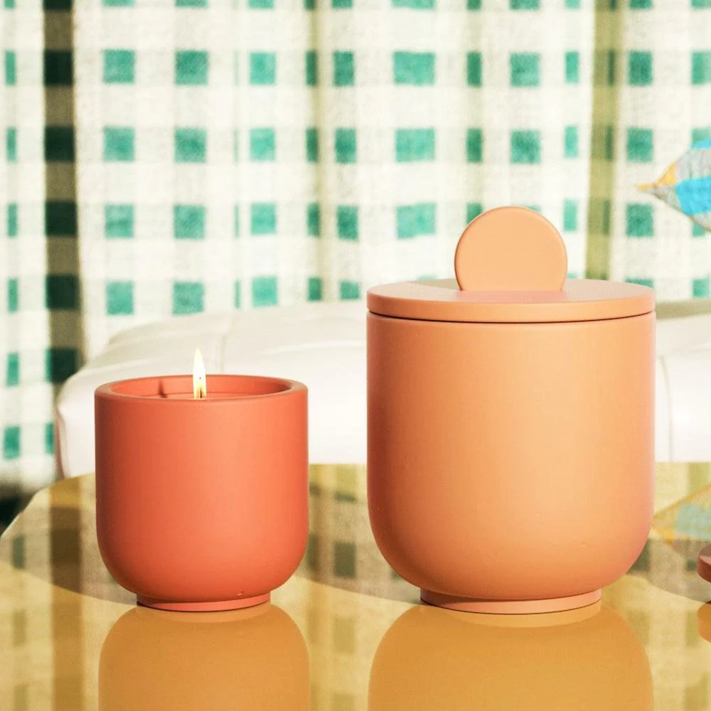 Simple Style Large Candle Jar with Lid Silicone Mold - Image 7
