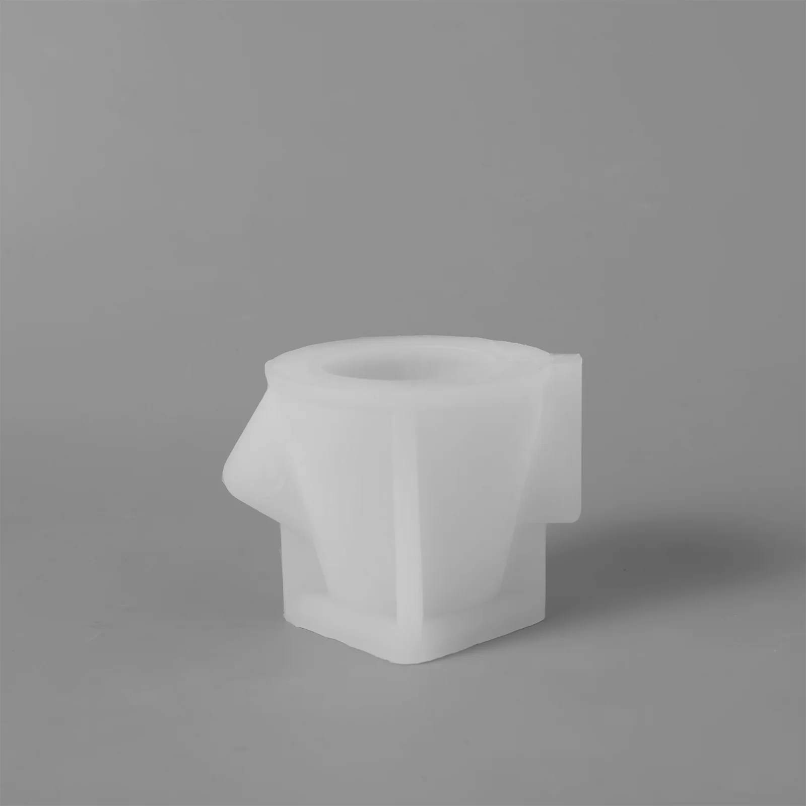 Low Geometric Taper Candle Holder Silicone Mould - Image 7