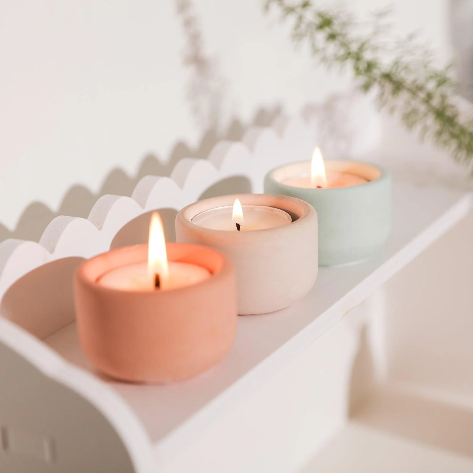 Serenity Stacked Tealight Candle Holder Silicone Mold - Image 6