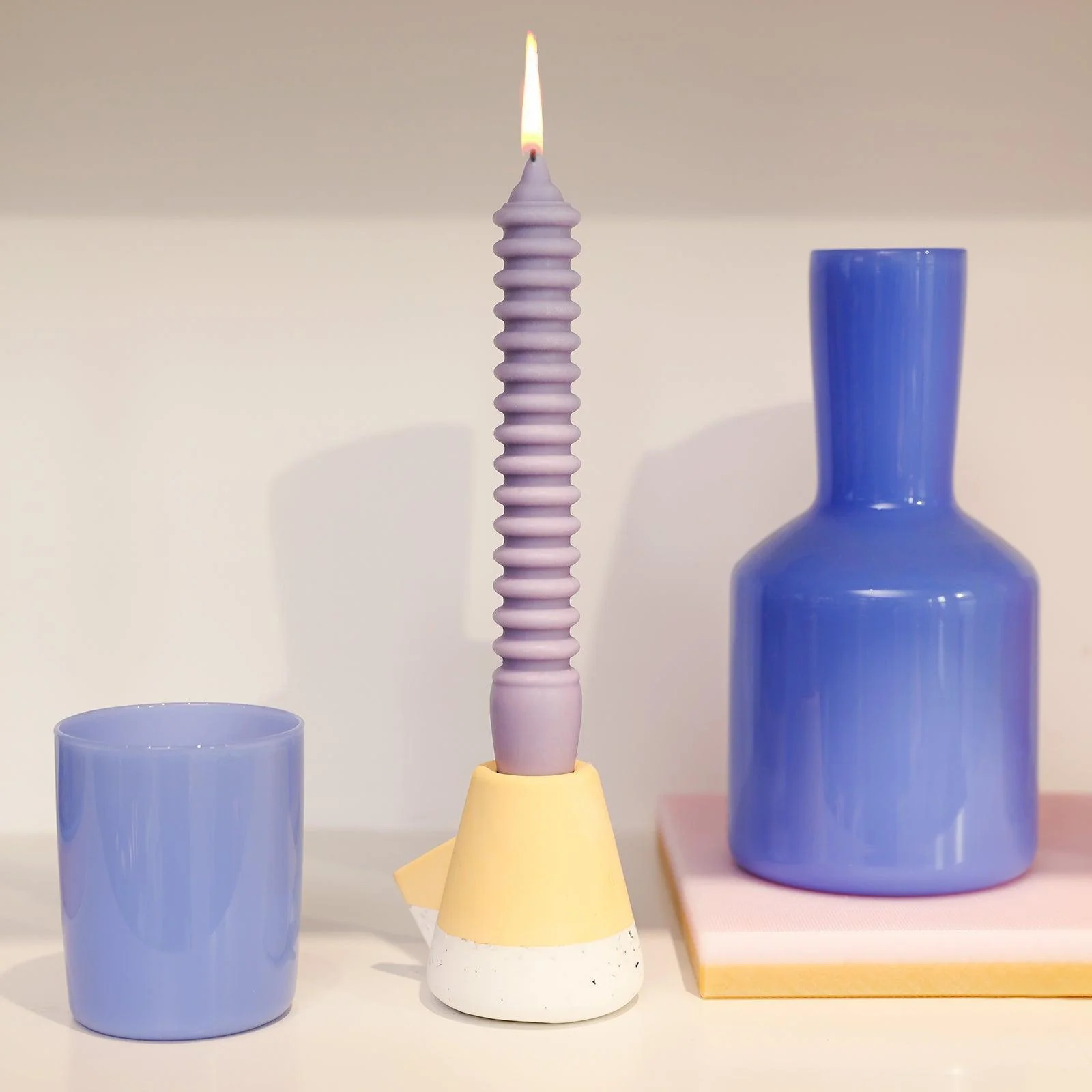 Horizontal Spiral Taper Candle Silicone Mold - Image 4