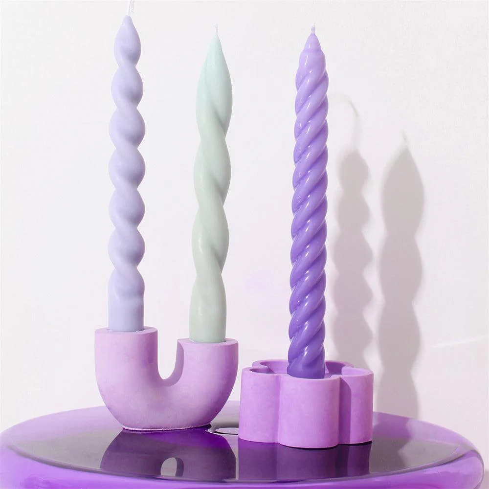 Spiral Taper Candle Silicone Mold - Image 4