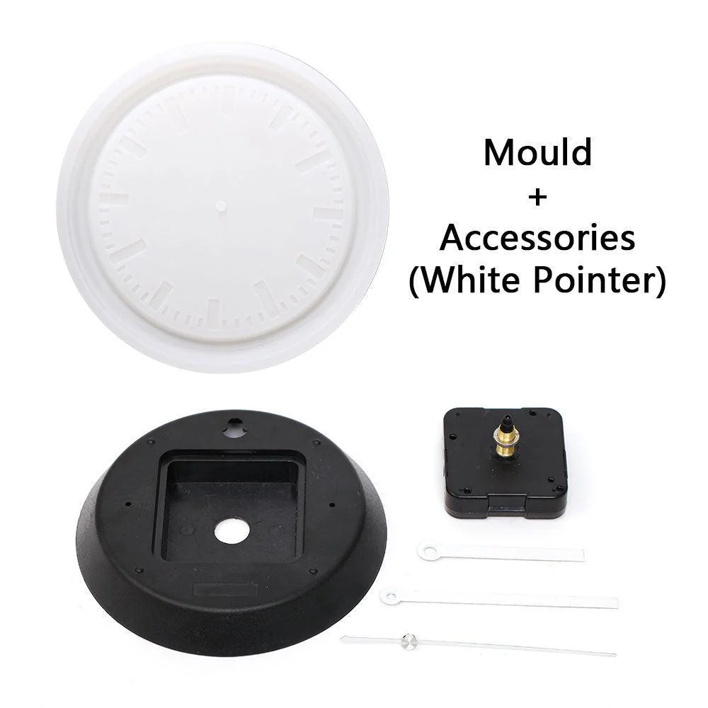 Concrete Wall Clock Silicone Mould - Image 6