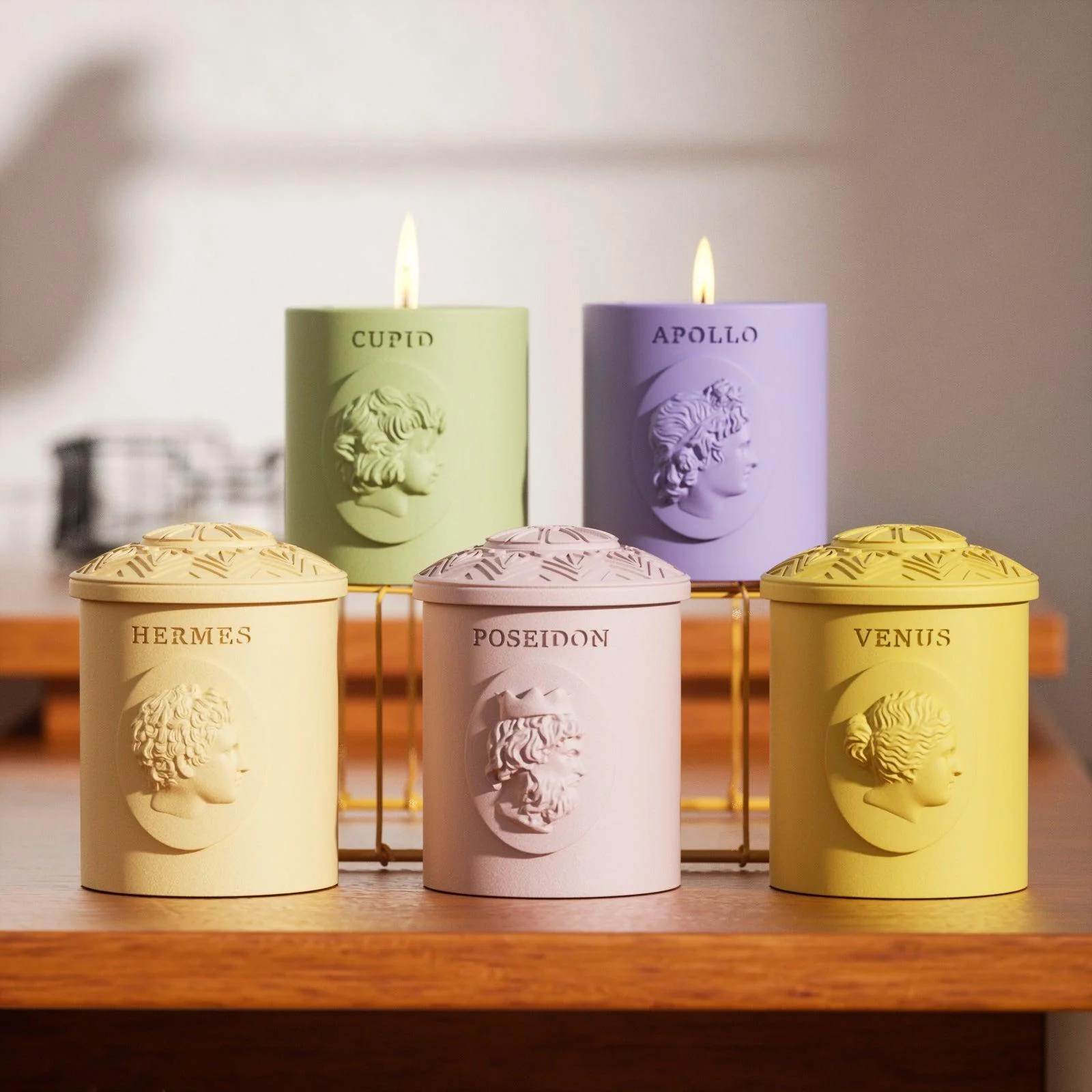HERMES Candle Jar Silicone Mold - Image 6