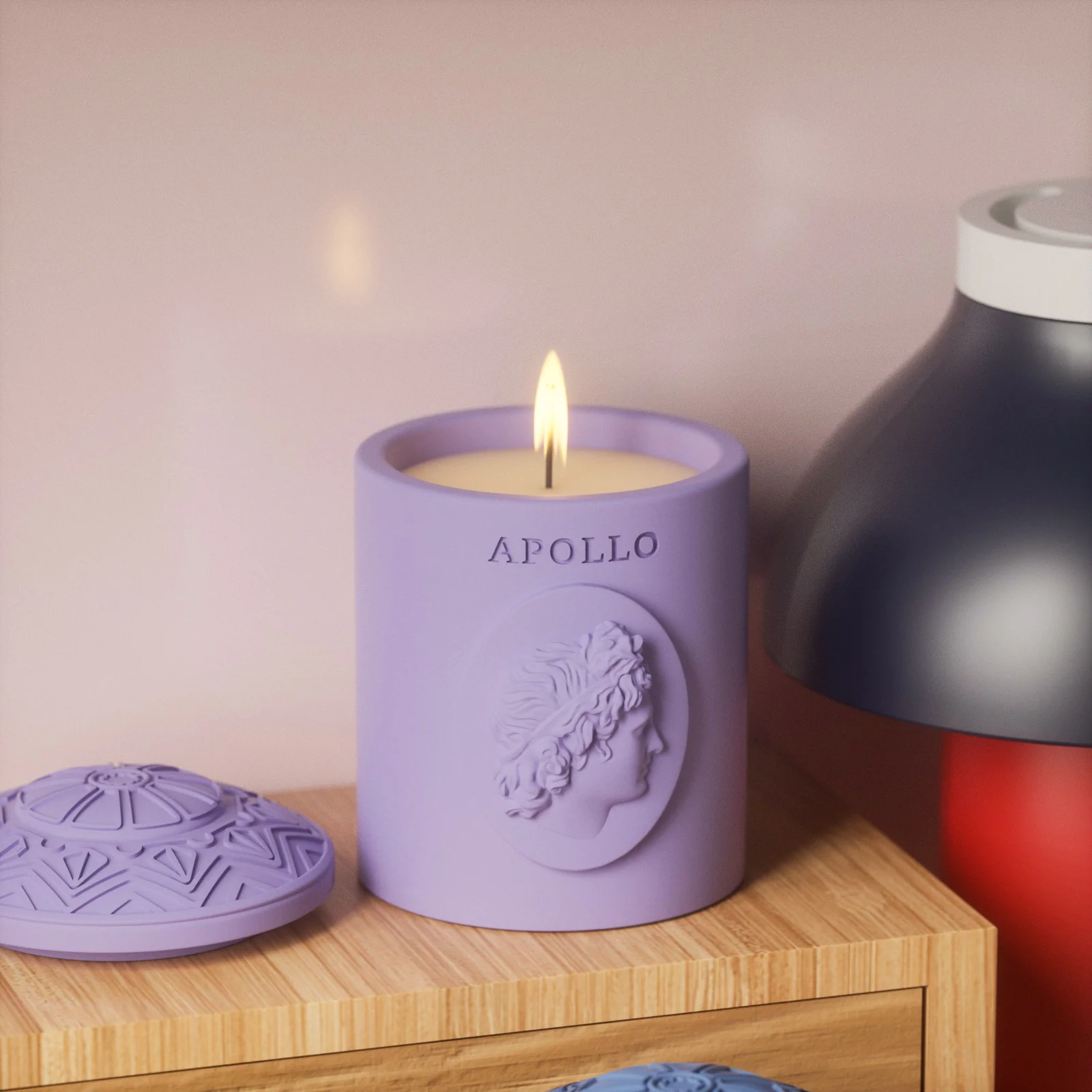 APOLLO Candle Jar Silicone Mold - Image 5