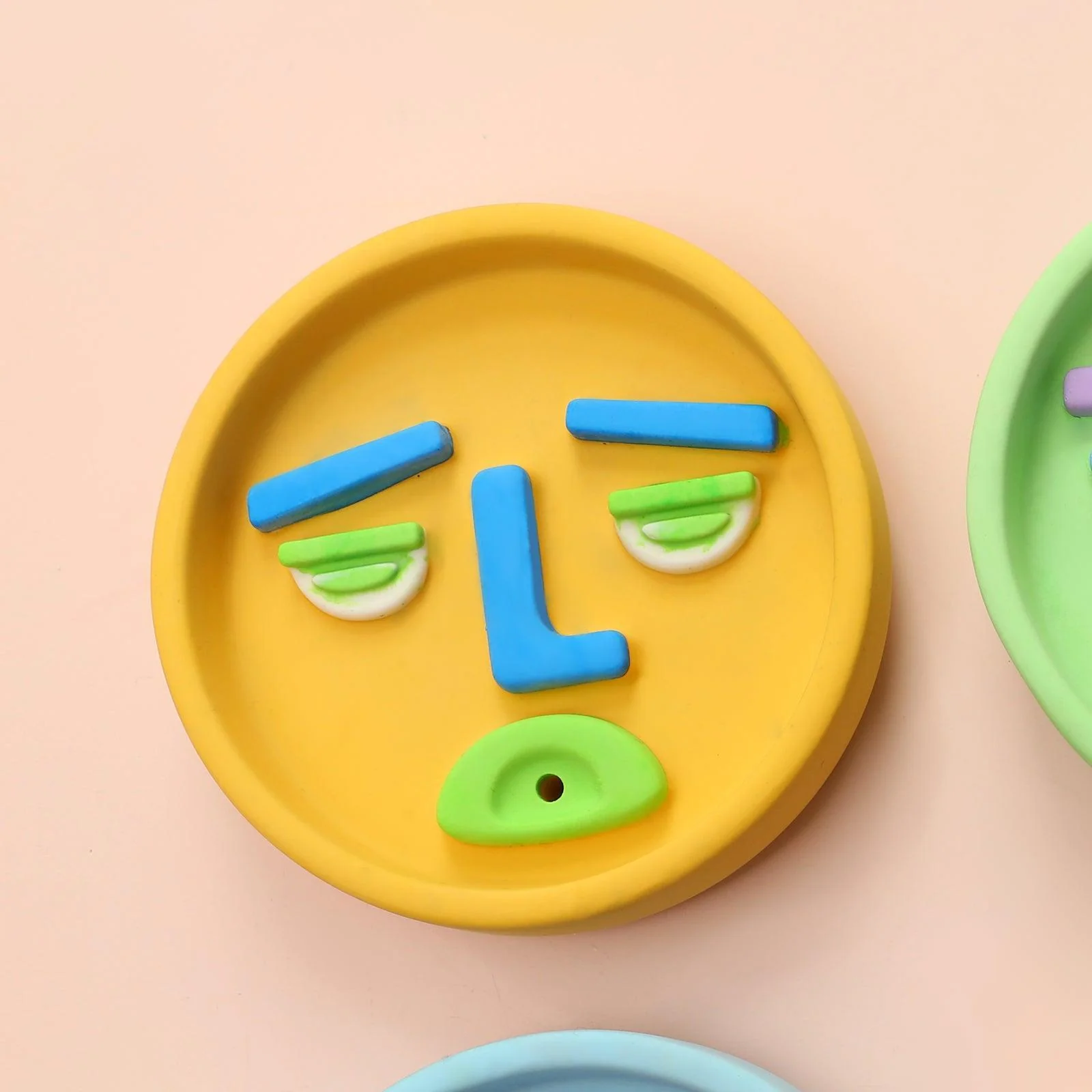 Ugly Face Incense Holder Silicone Mold - Image 5