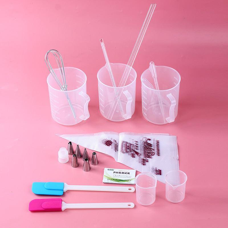 Soap Making Supplies Set Silicone Soap Mold with Separators and Wood Beveler Router Planer - Image 6