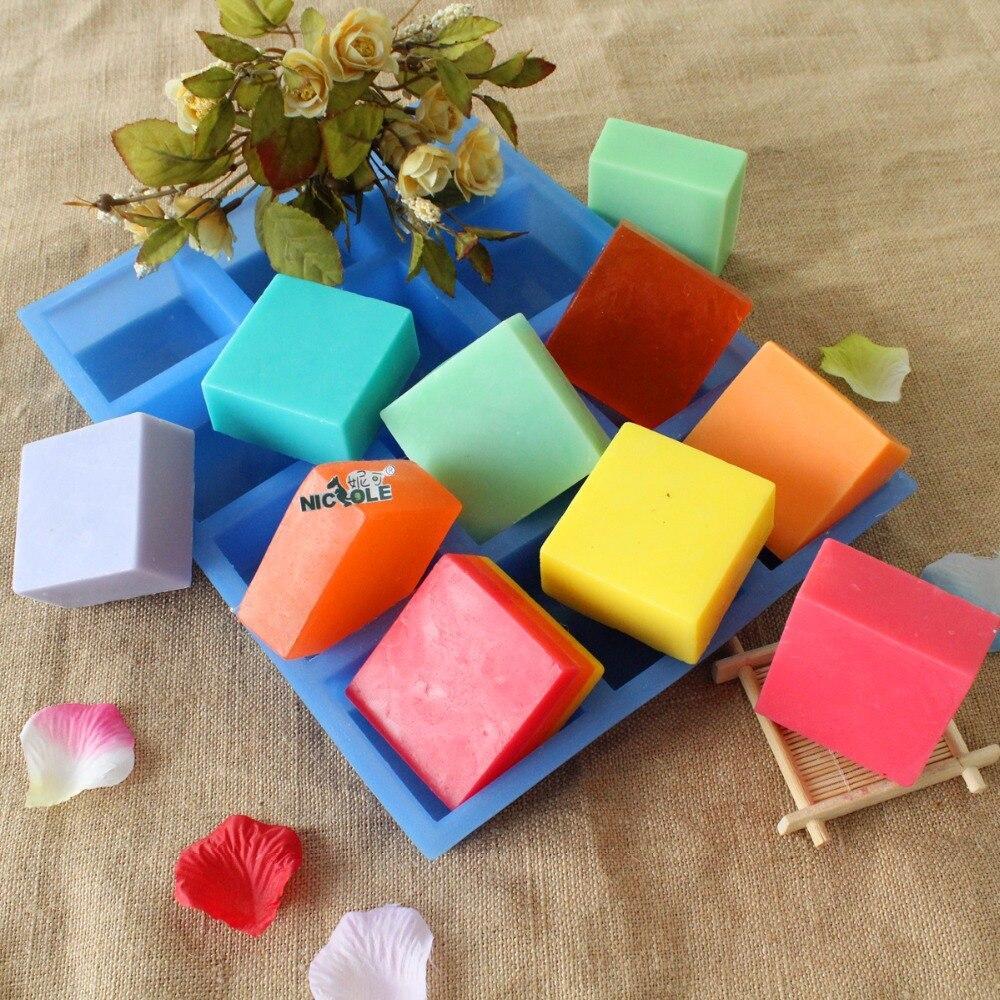 12-cavity Silicone Soap Mould - Image 6