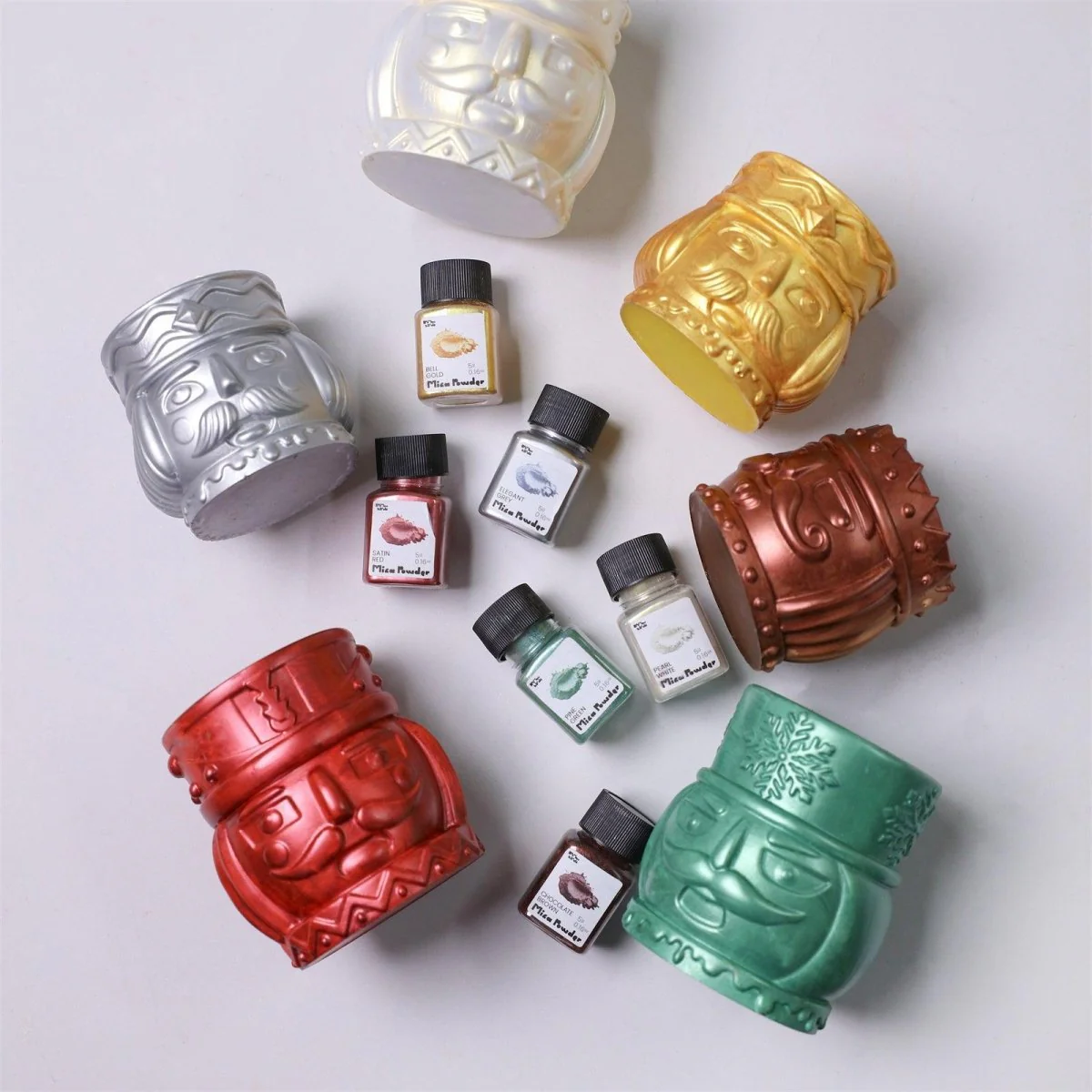 Nutcracker Kingdom Candle Jar Silicone Mold Collection - Image 6
