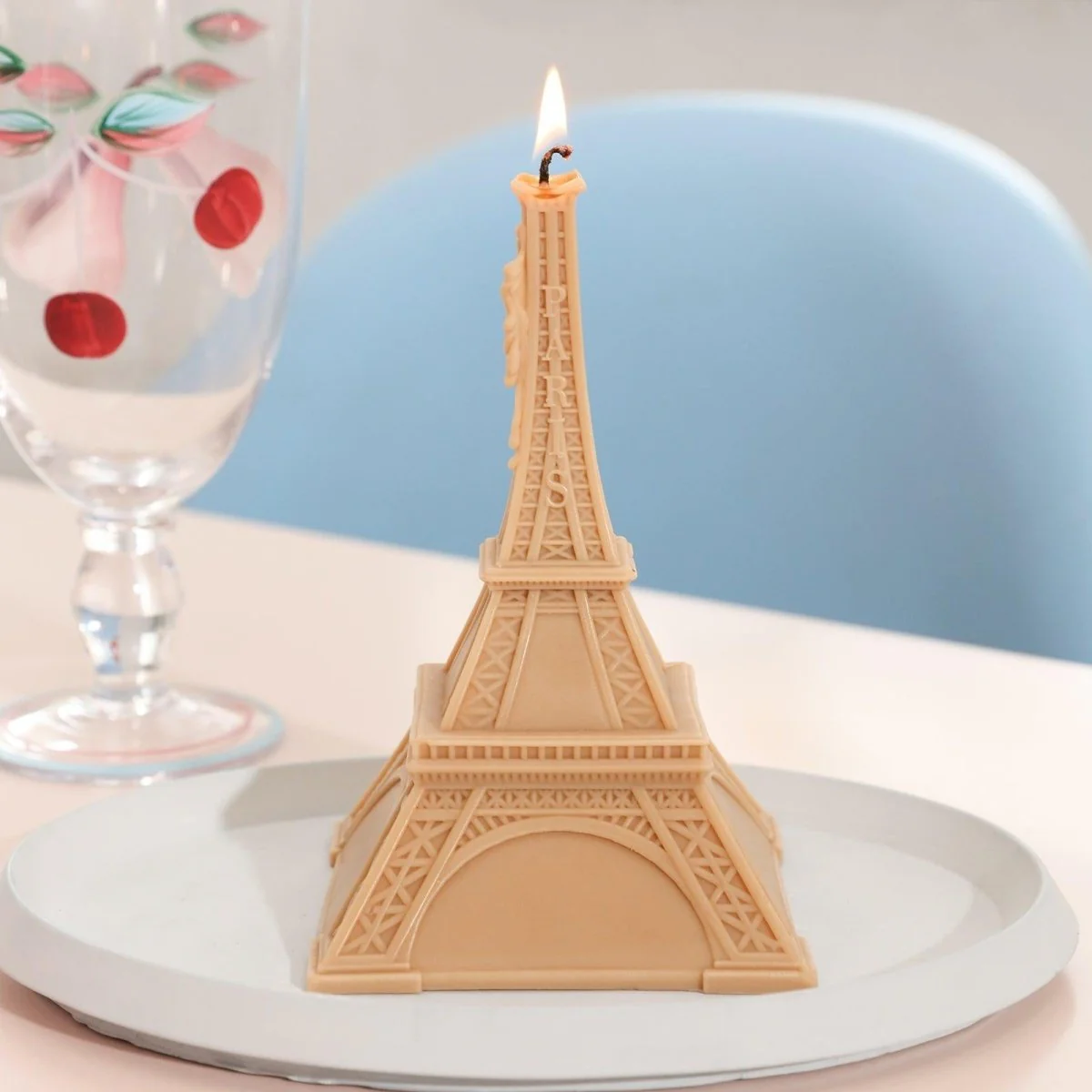 6.5-Inch Eiffel Tower Candle Silicone Mold - Image 9