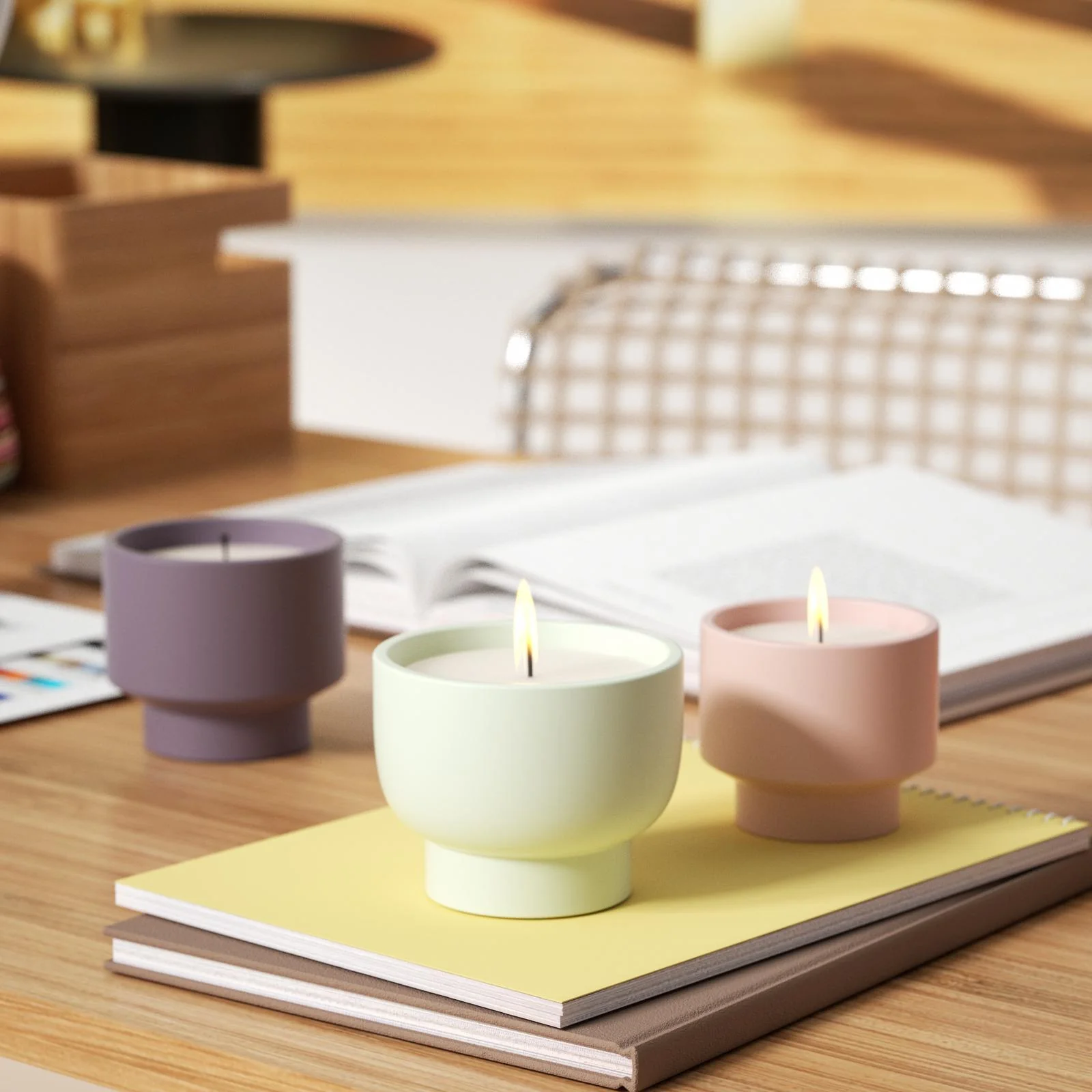 Bowl-shaped Concrete Plant Pot Silicone Mold - â… - Image 6