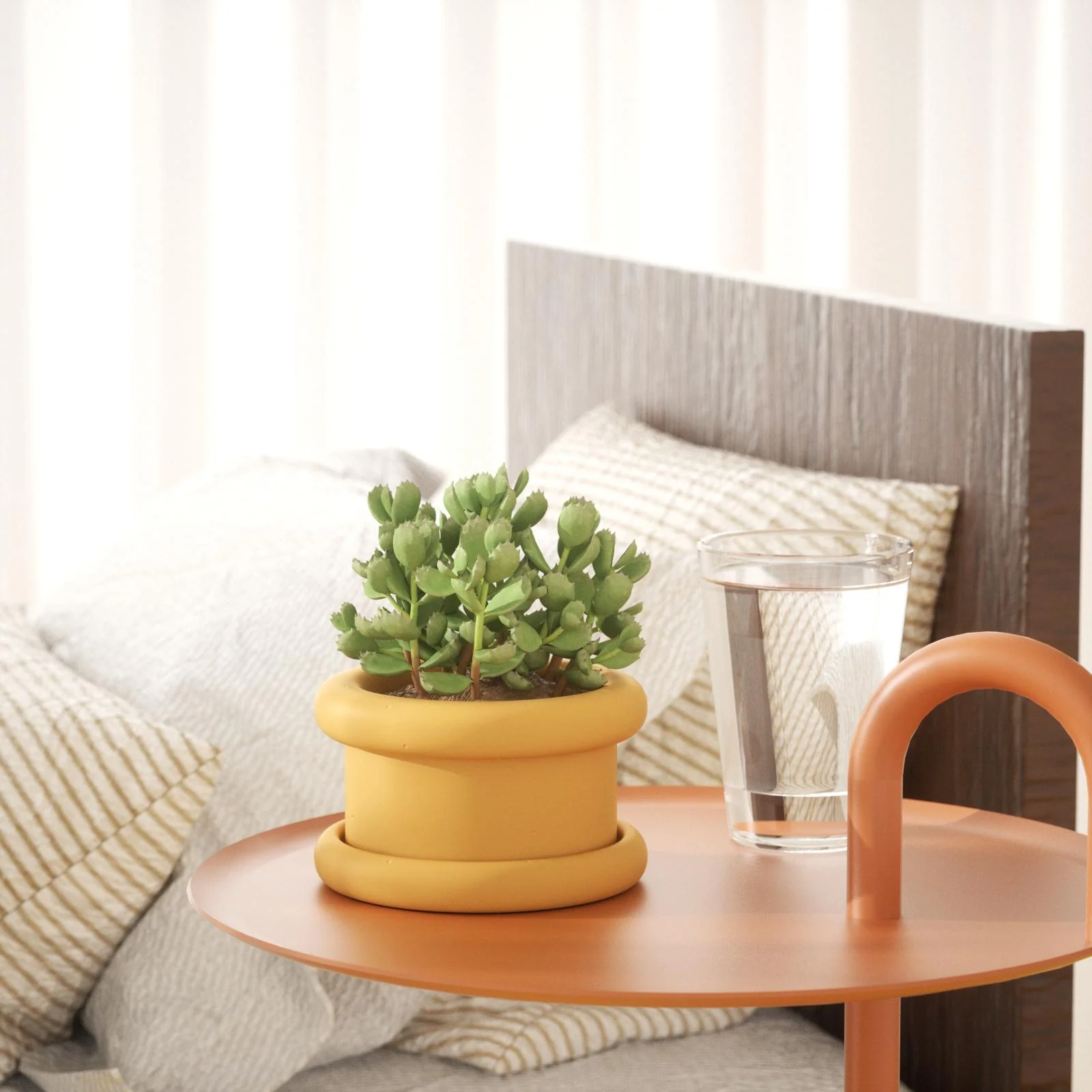 Short Botanic Column Plant Pot Silicone Mold - Image 4