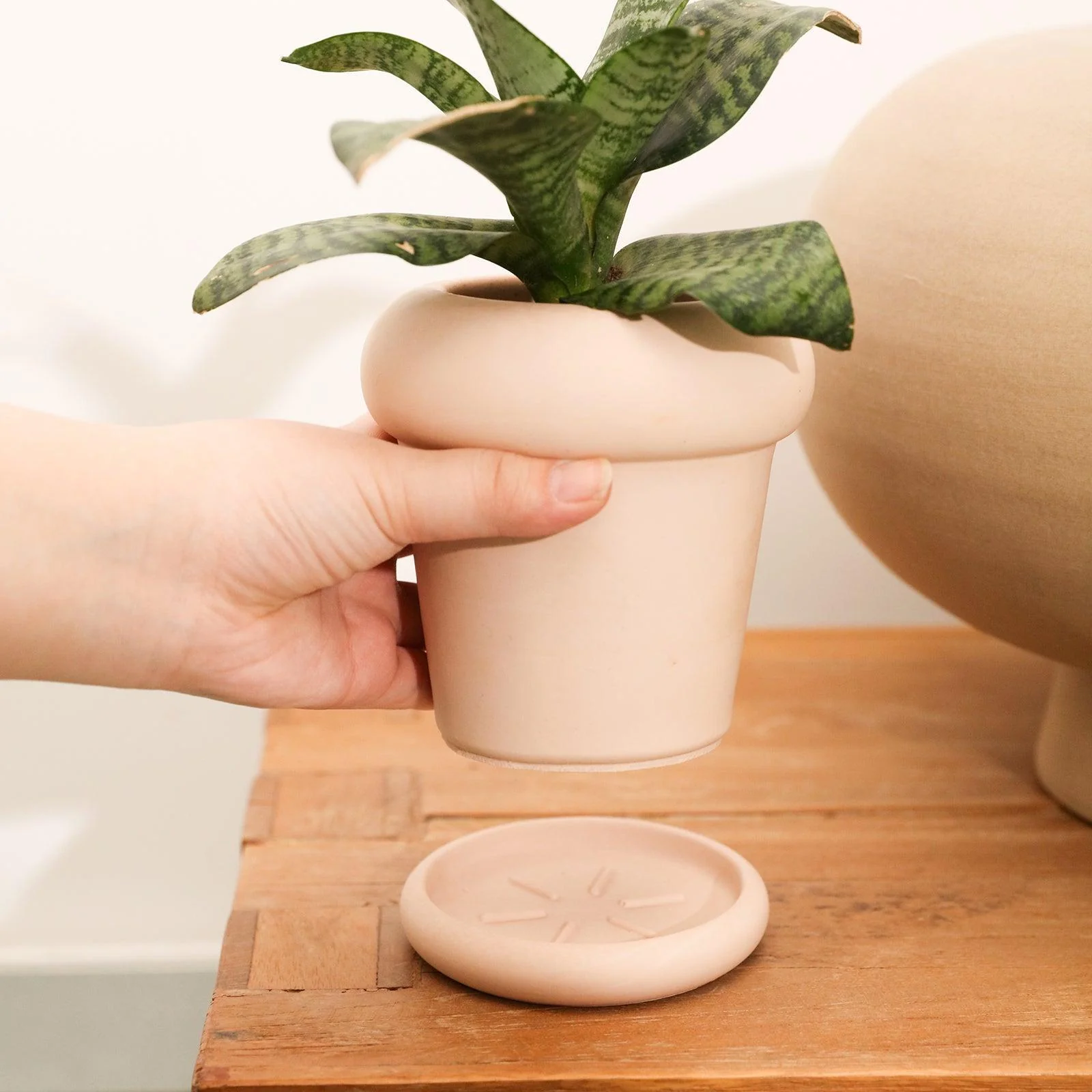 Tall Botanic Column Plant Pot Silicone Mold - Image 8