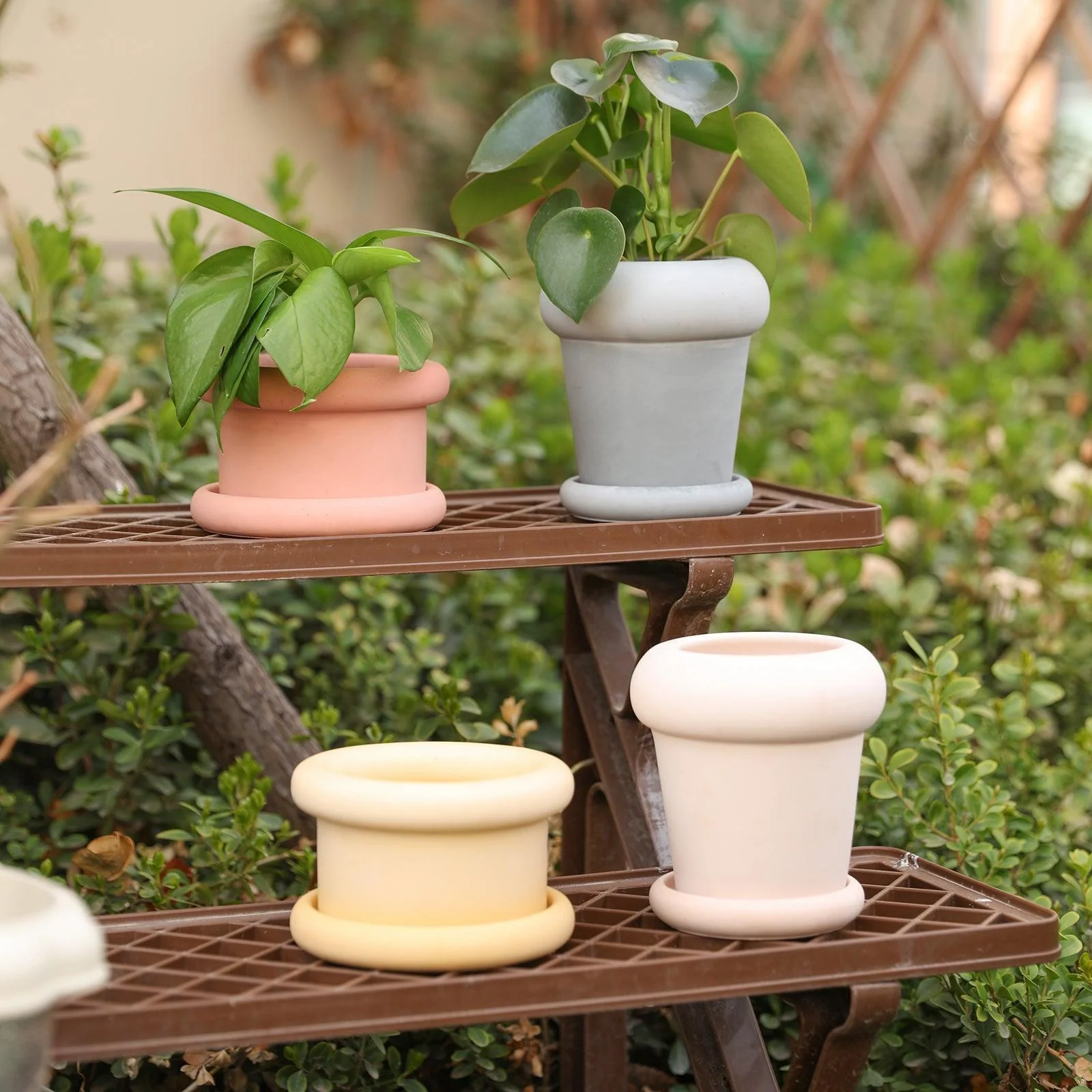 Tall Botanic Column Plant Pot Silicone Mold - Image 9