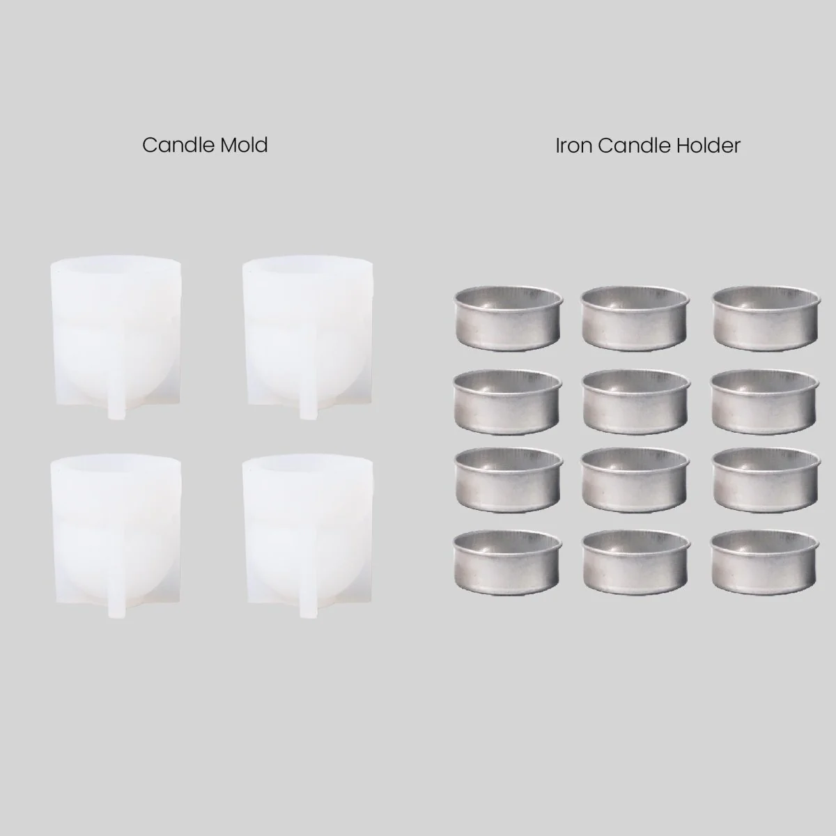 Play Ball Tealight Candle Silicone Mold Collection - Image 10