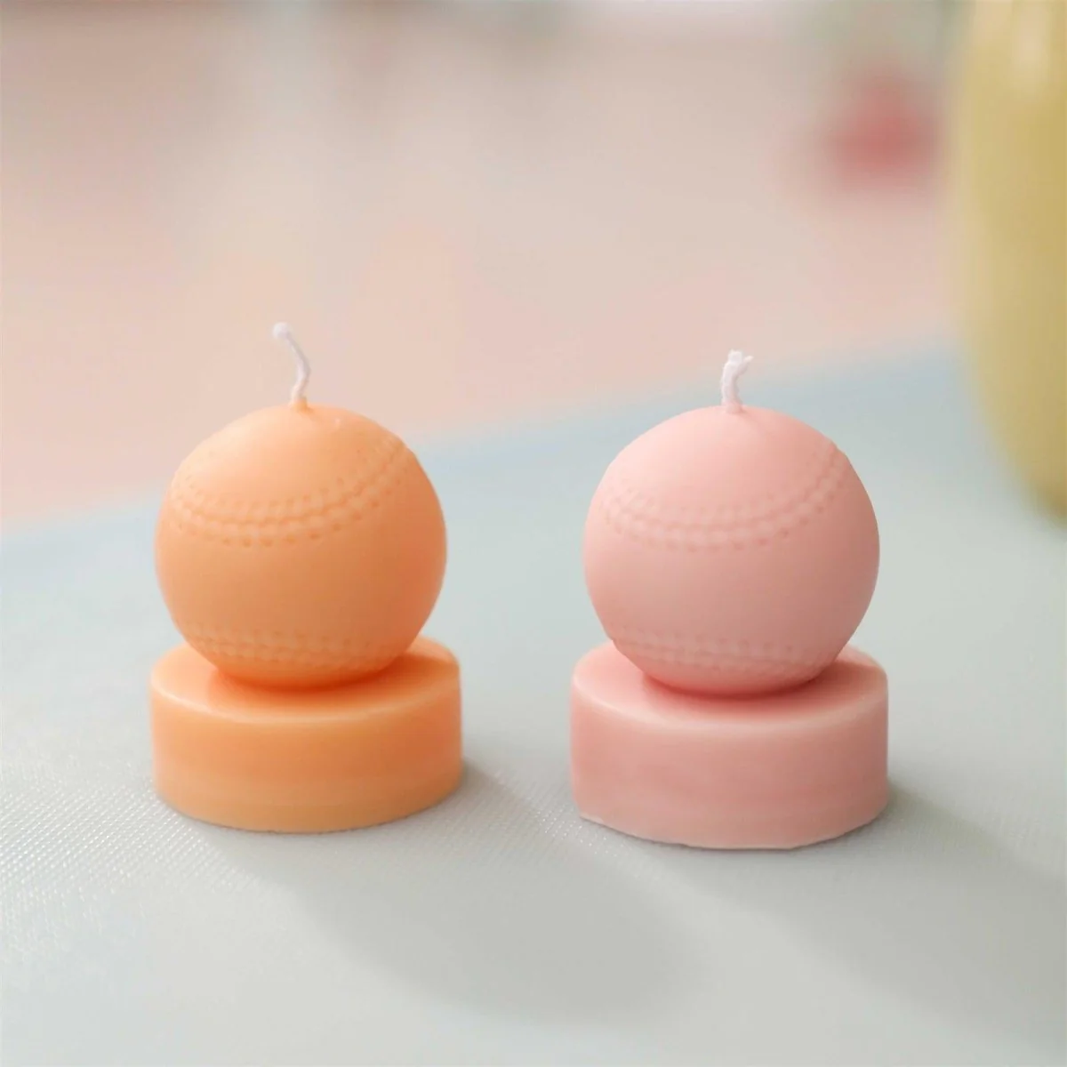 Play Ball Tealight Candle Silicone Mold Collection - Image 6