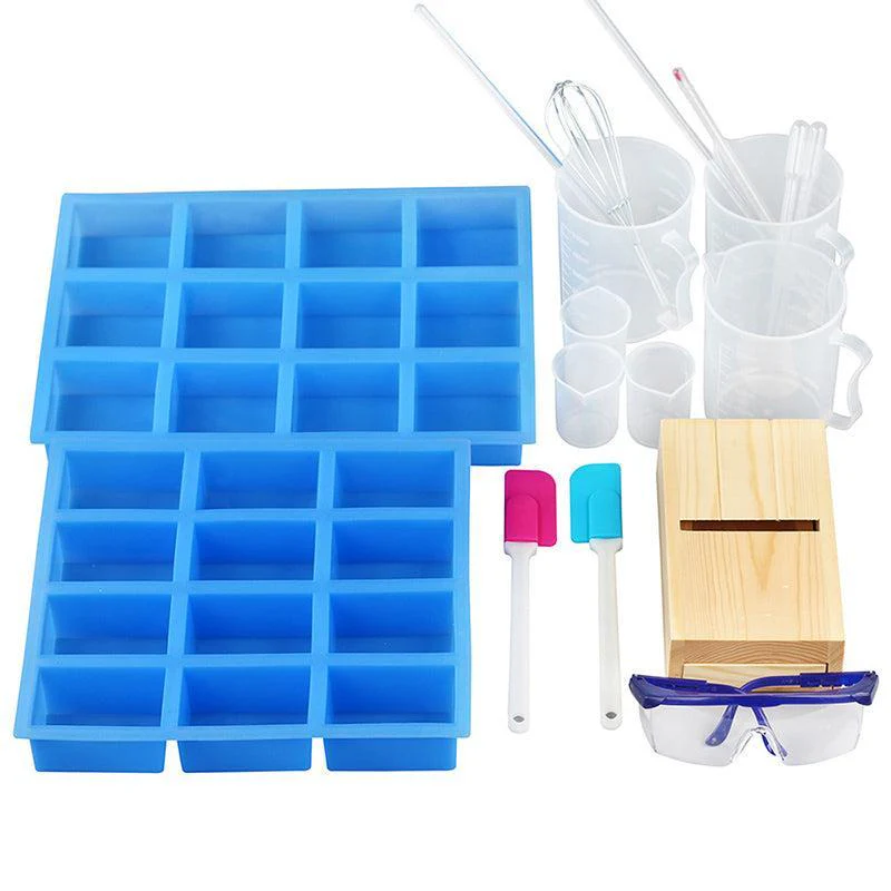 Soap Making Set Tools with Planer and Silicone Soap Mould
