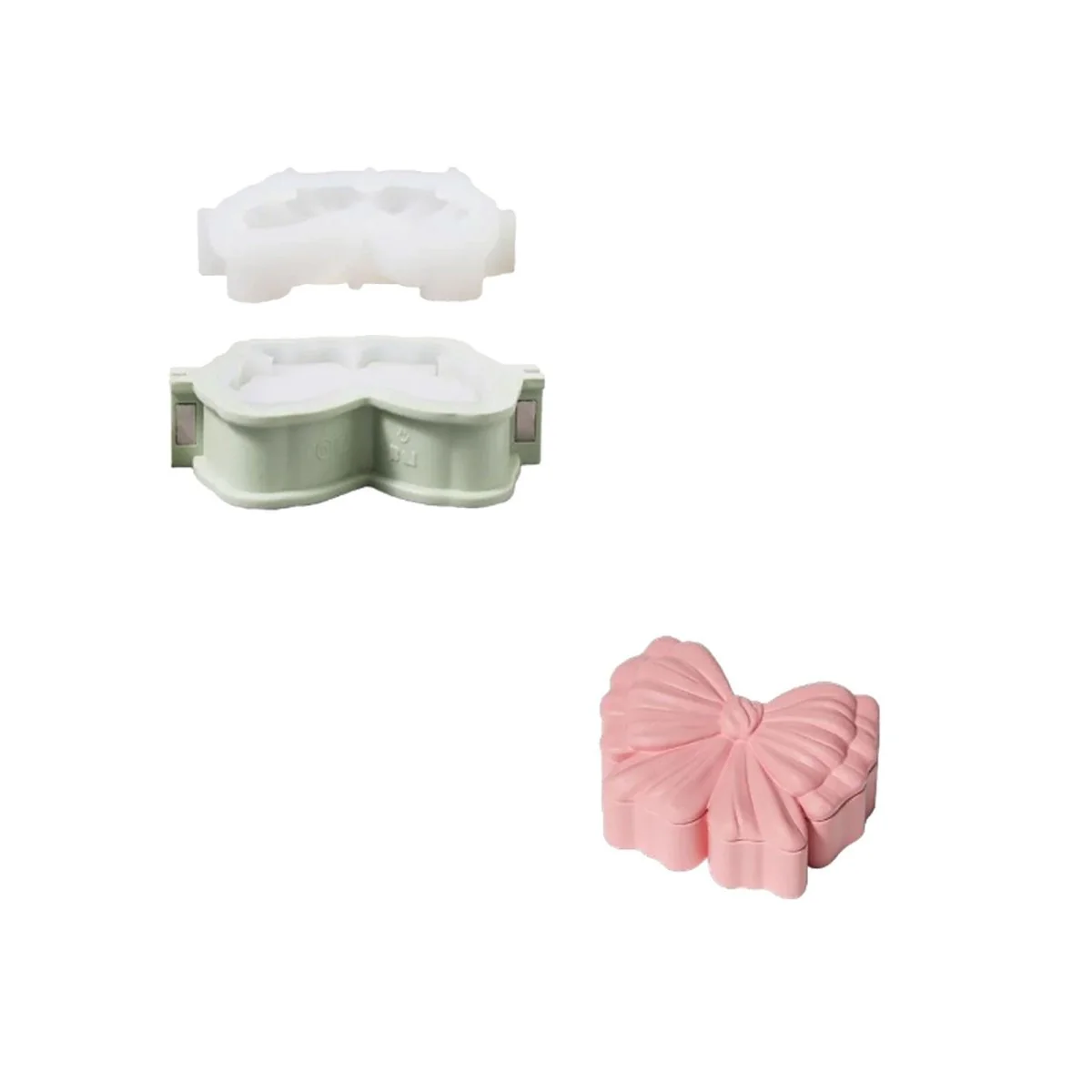 Puffy Bow Storage Box Silicone Mold - Image 8