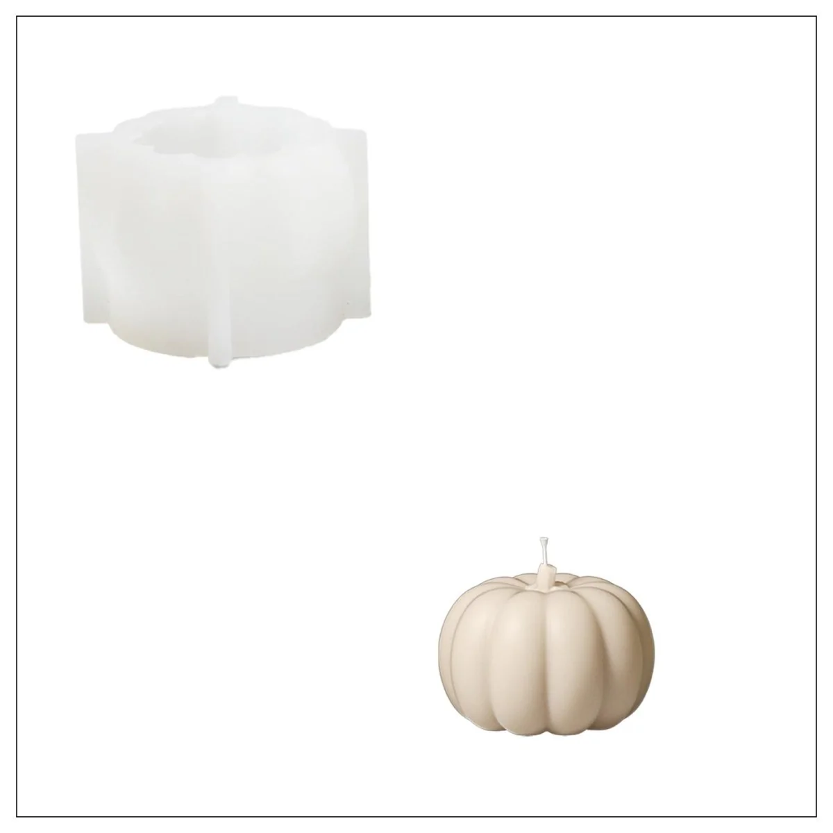 The Pumpkin Spell Candle Silicone Mold Collection - Image 12